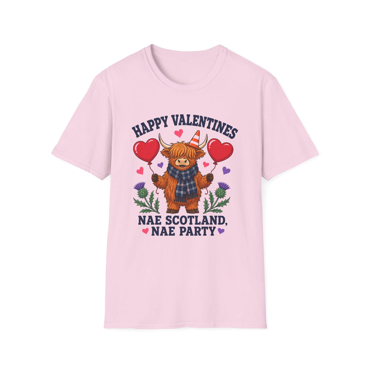 Valentines Highland Cow T-Shirt
