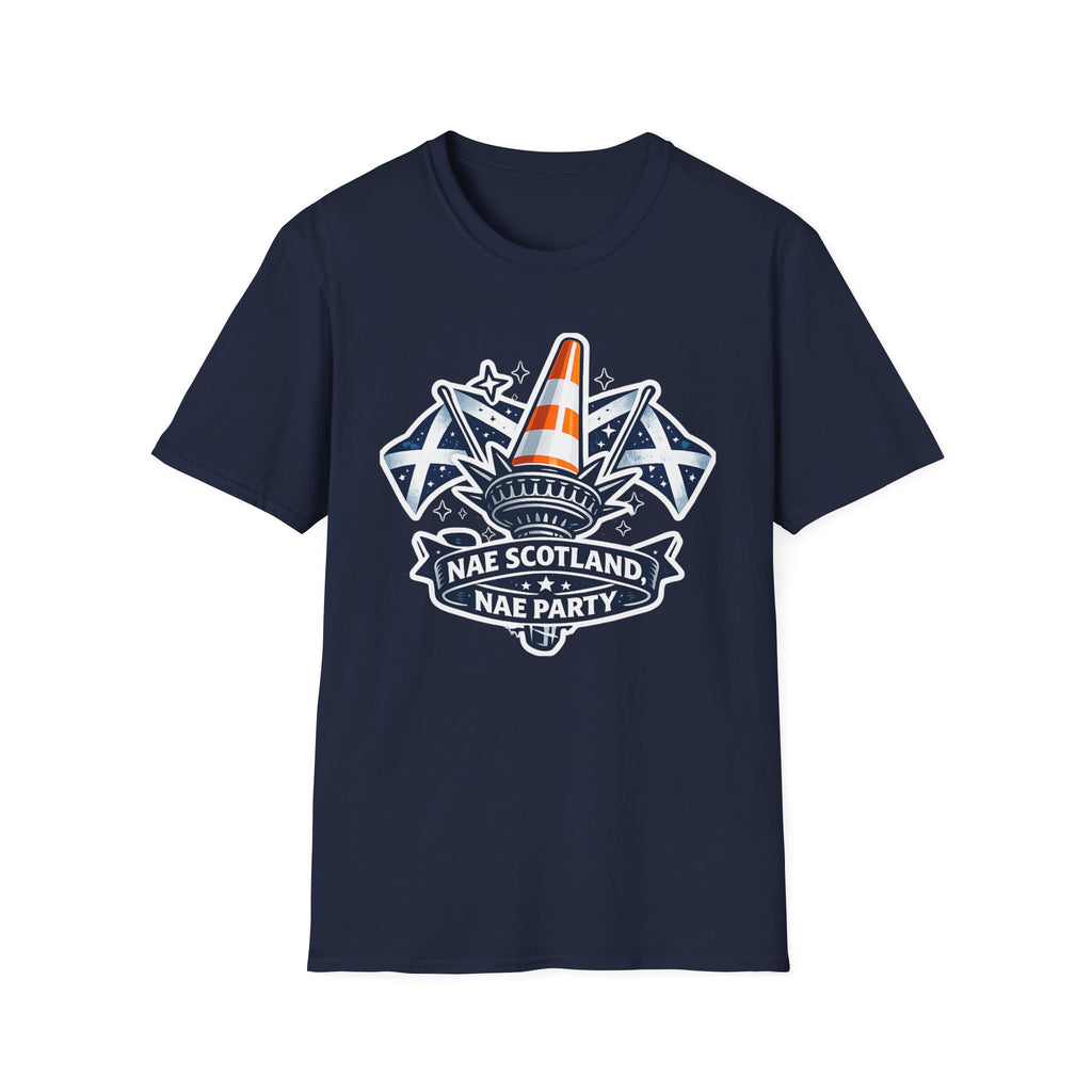 Copy of Nae Scotland, Nae Party – Deer - Eagle Cone T-Shirt