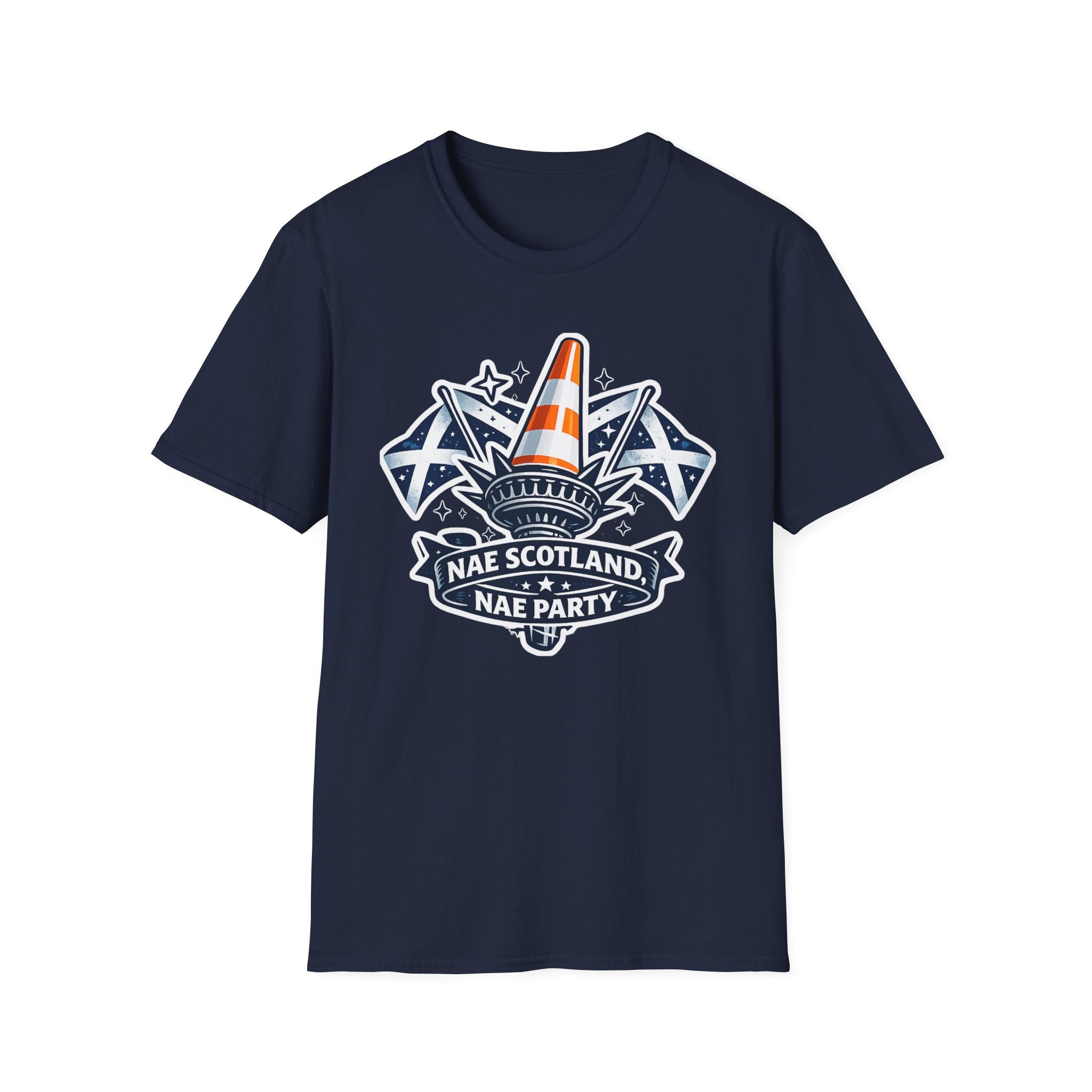 Copy of Nae Scotland, Nae Party – Deer - Eagle Cone T-Shirt