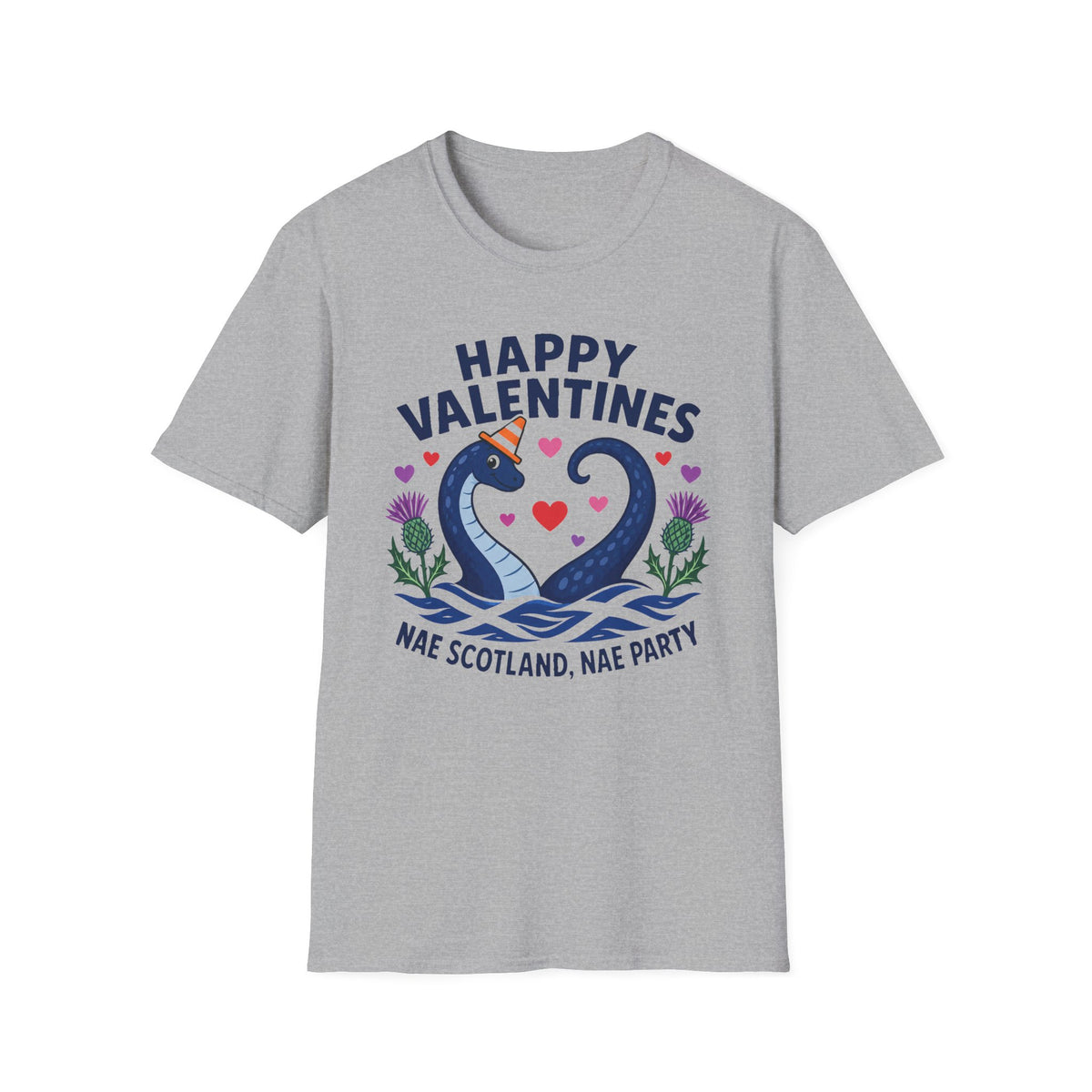 Valentines Nessie T-Shirt