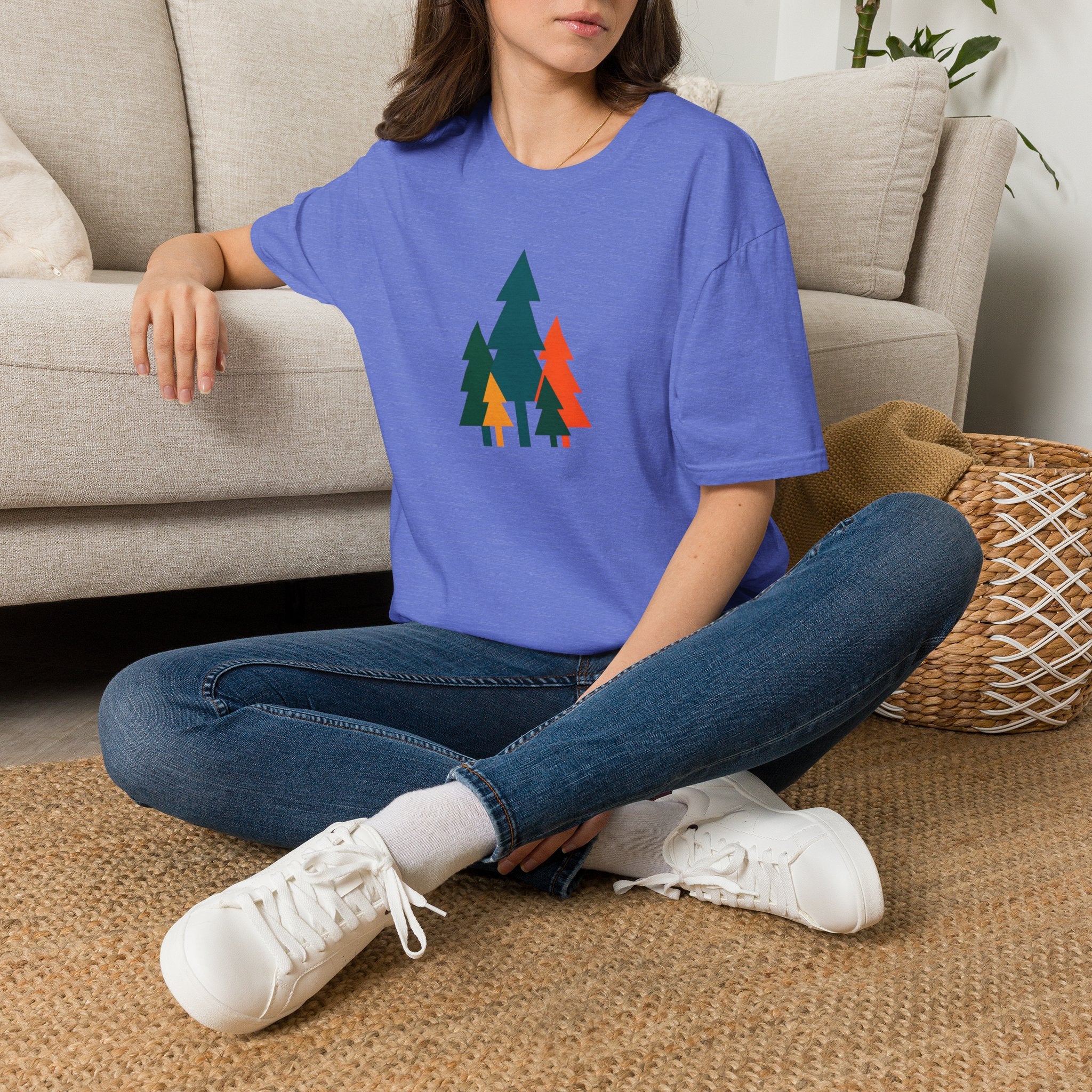 Colorful pine trees T-Shirt