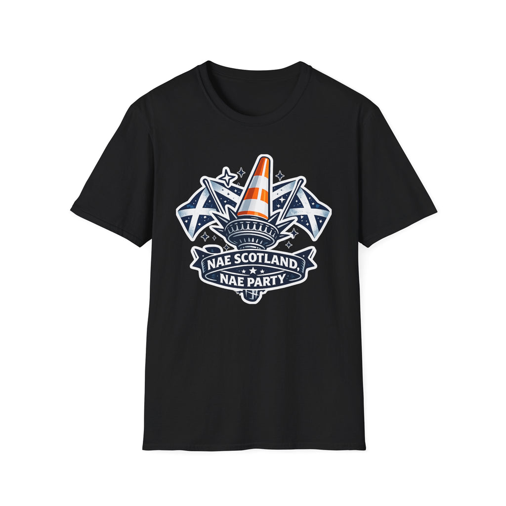 Copy of Nae Scotland, Nae Party – Deer - Eagle Cone T-Shirt