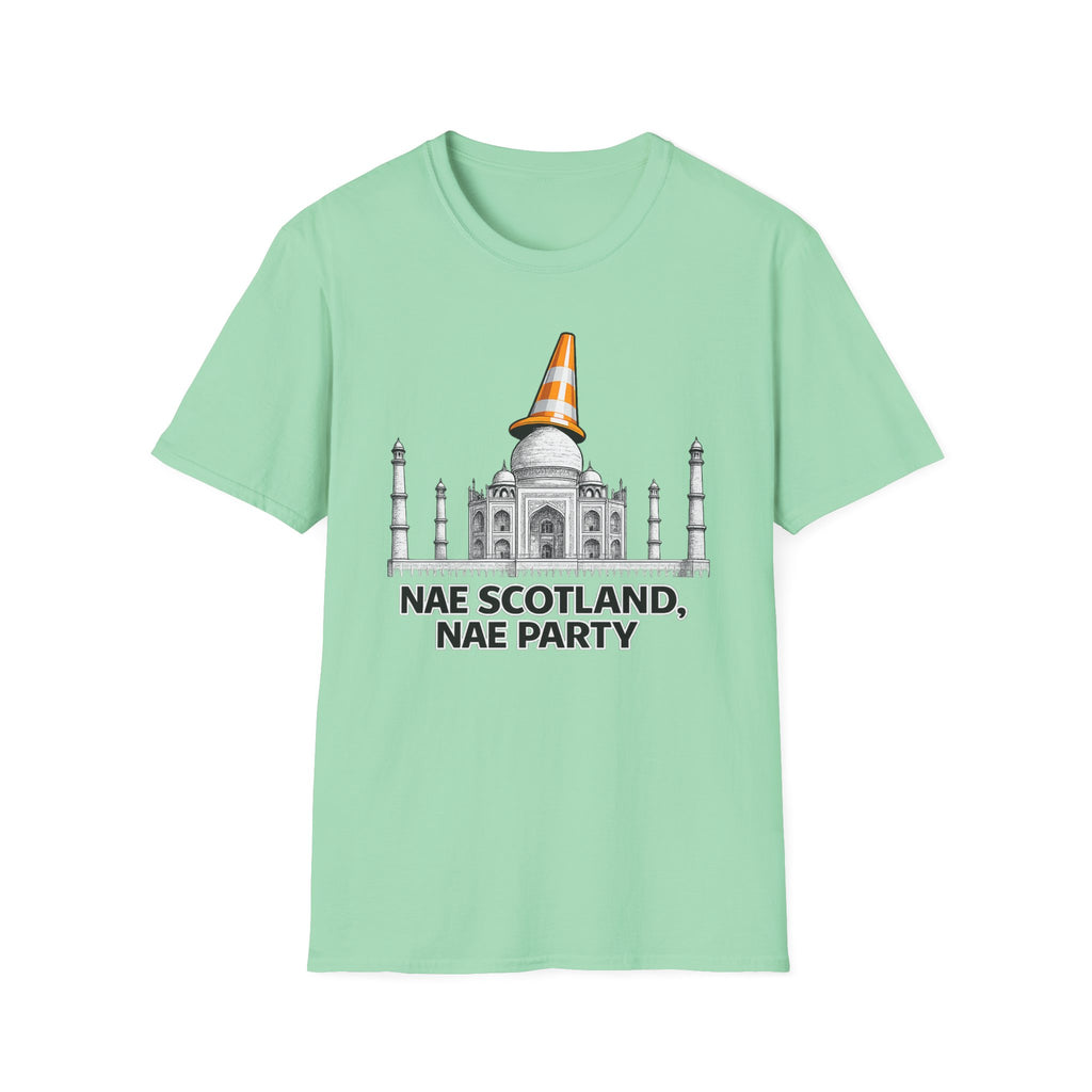 Copy of Nae Scotland, Nae Party – Taj Mahal Cone T-Shirt