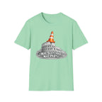 Nae Scotland, Nae Party – Roman Colosseum Cone T-Shirt