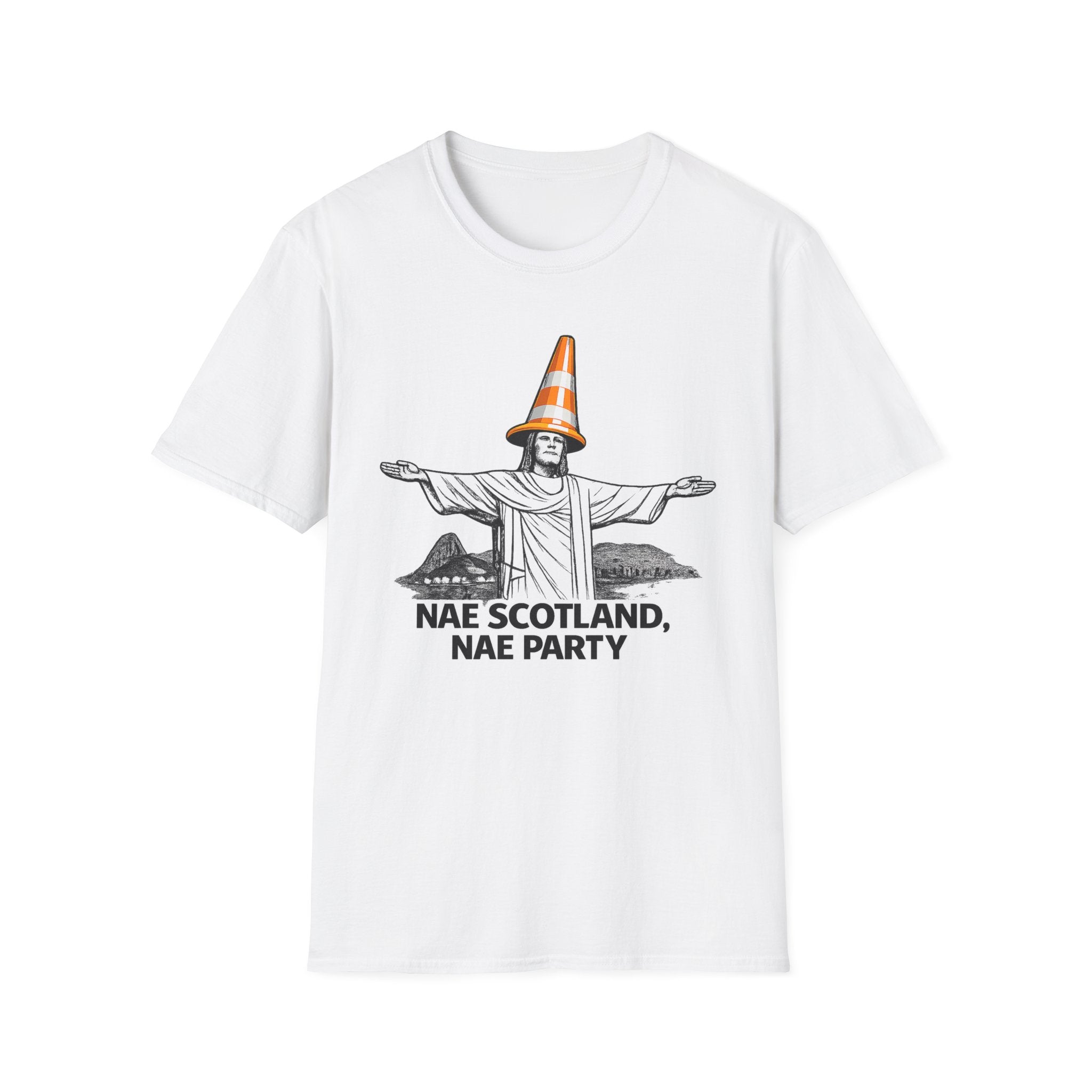 Copy of Nae Scotland, Nae Party – Tartan Pickleball Ace T-Shirt