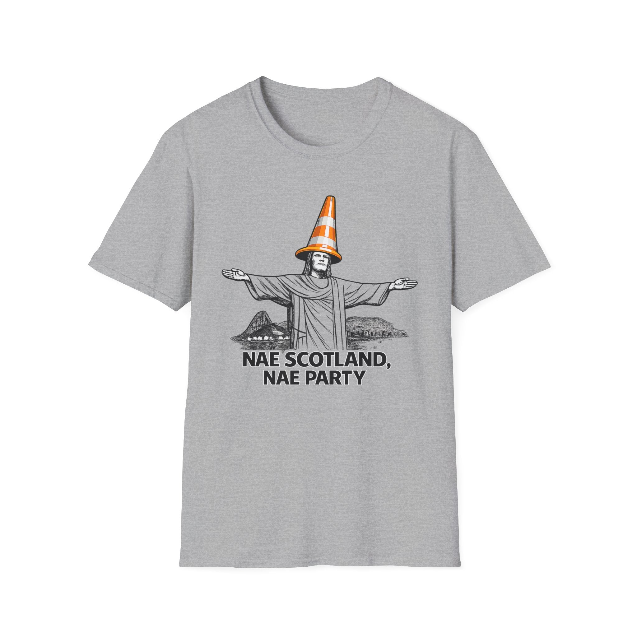 Copy of Nae Scotland, Nae Party – Tartan Pickleball Ace T-Shirt