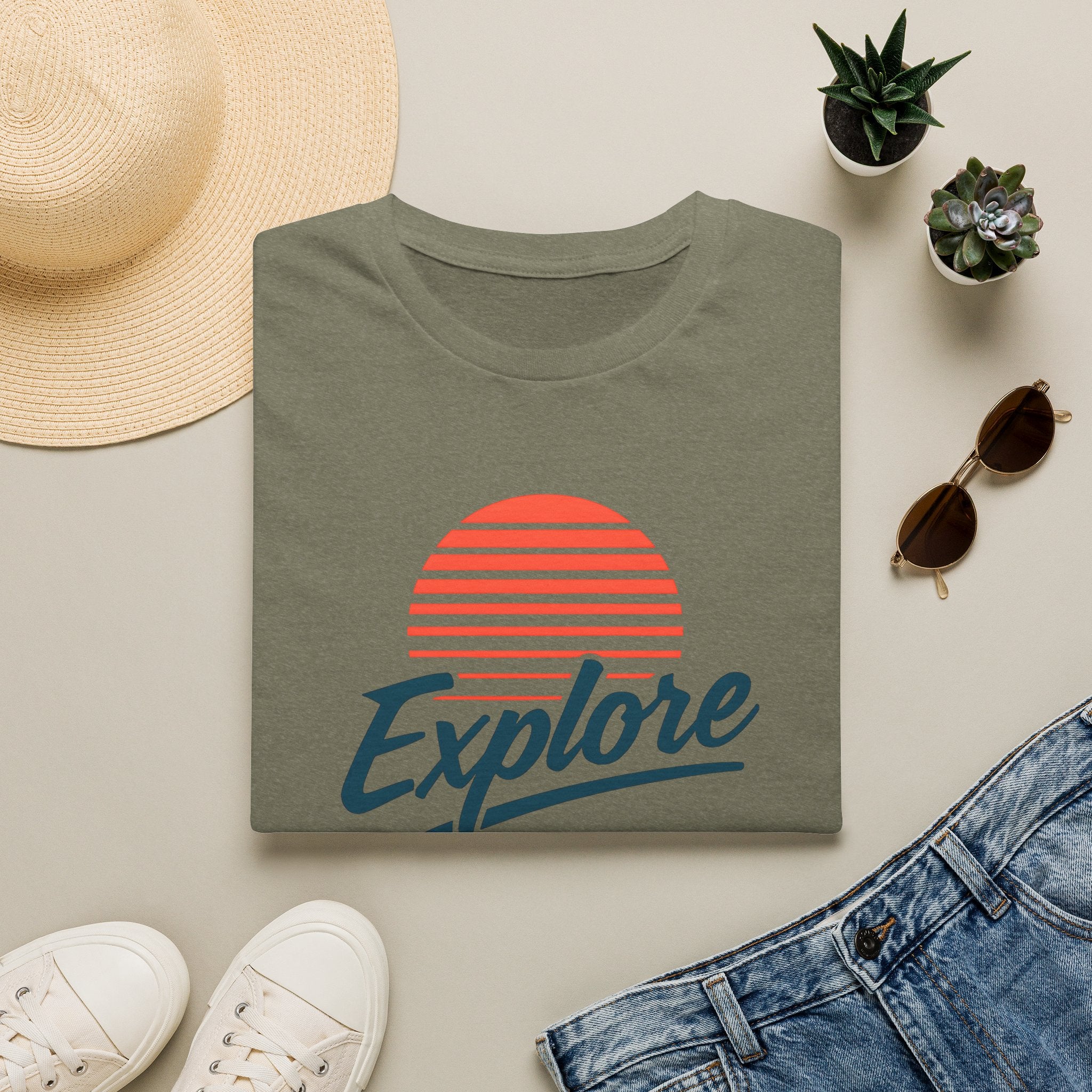 Explore Sunset Logo T-Shirt