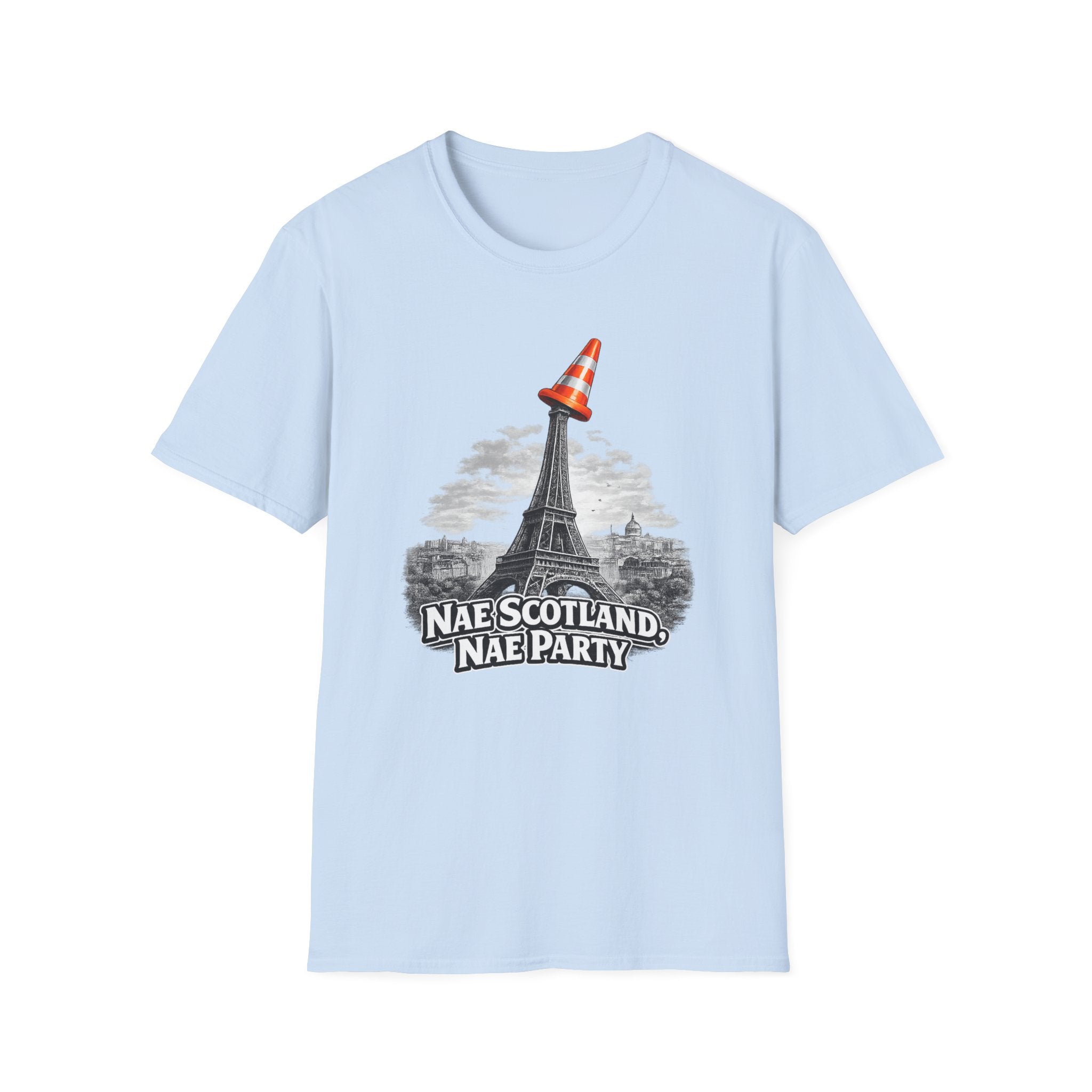 Copy of Nae Scotland, Nae Party – Eiffel Tower Cone T-Shirt