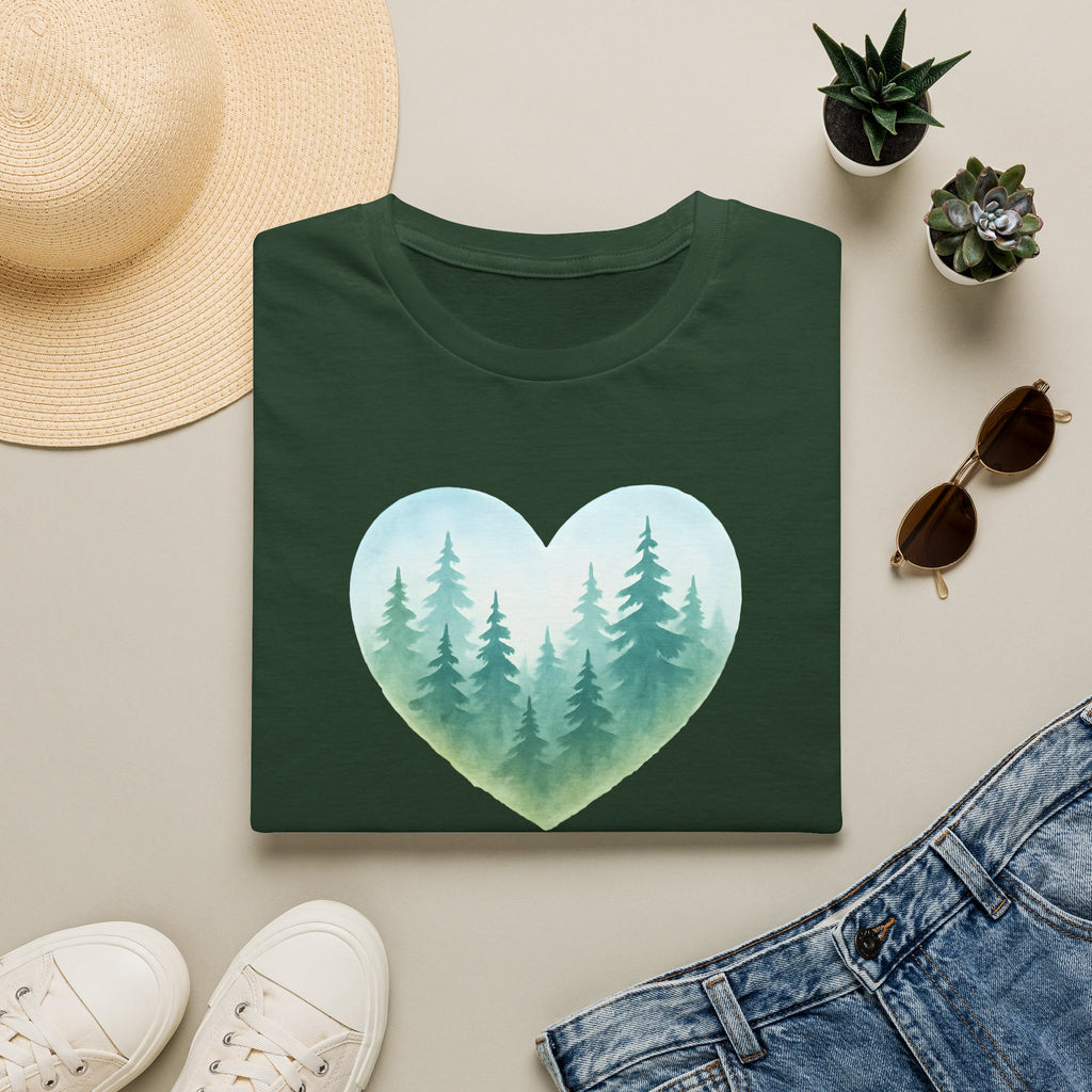 Forest Therapy Heart T-Shirt
