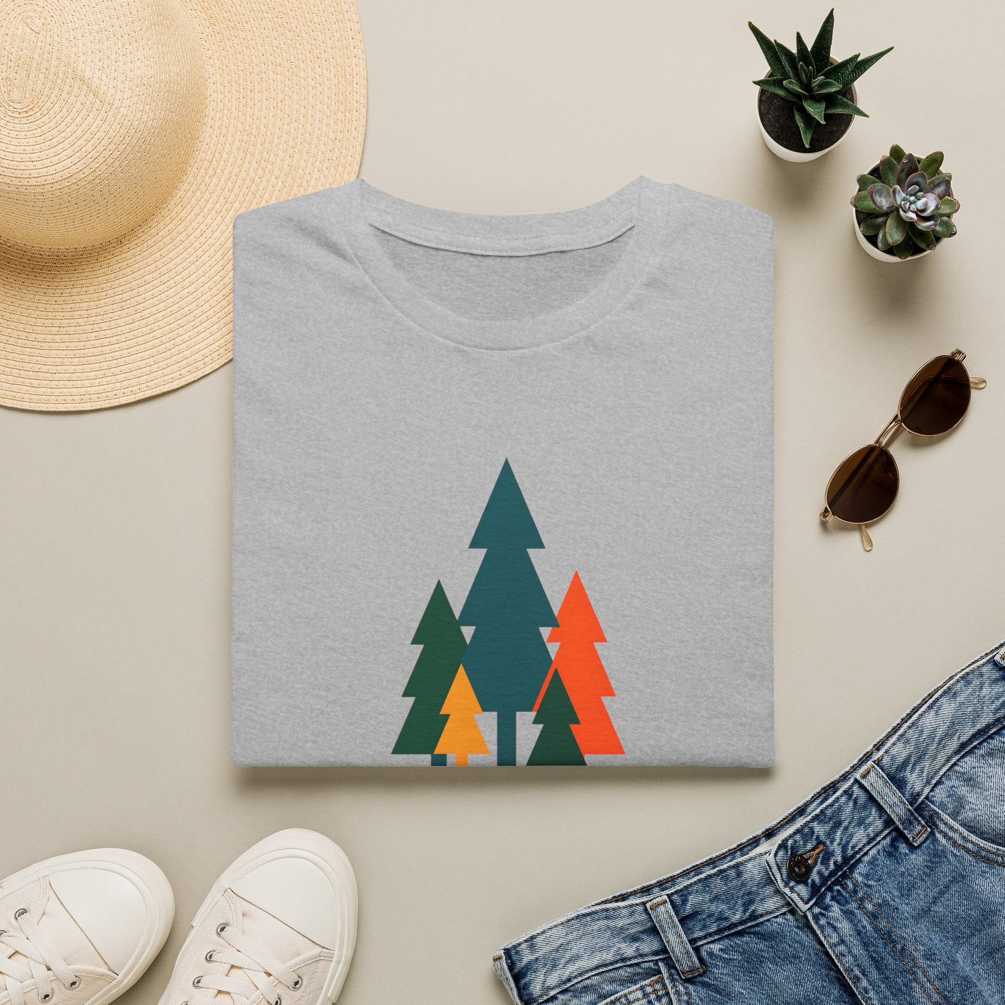 Colorful pine trees T-Shirt