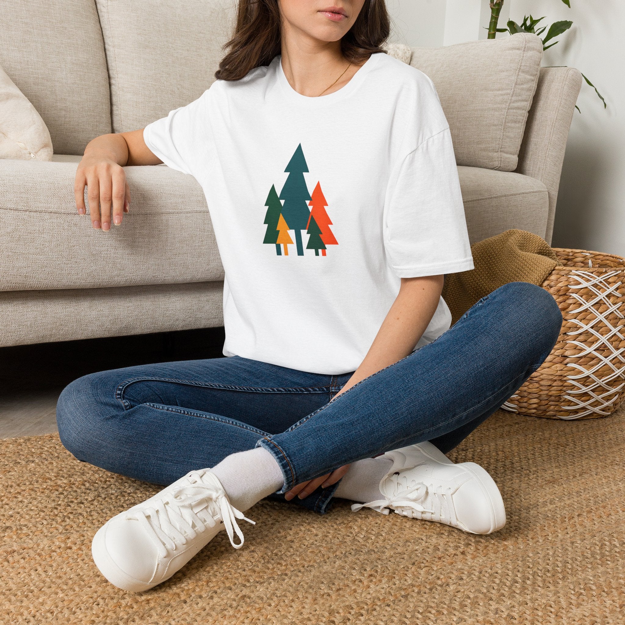 Colorful pine trees T-Shirt