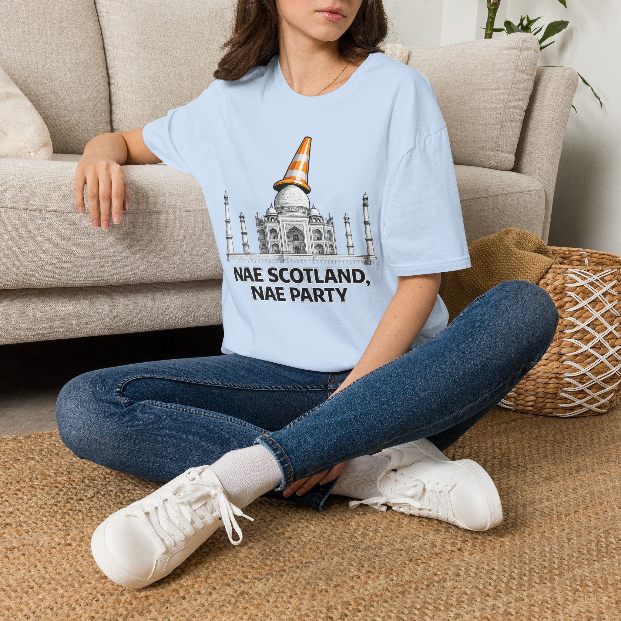 Copy of Nae Scotland, Nae Party – Taj Mahal Cone T-Shirt