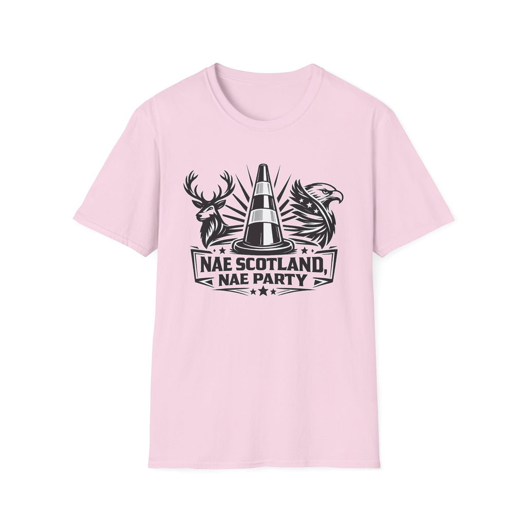 Nae Scotland, Nae Party – Deer - Eagle Cone T-Shirt