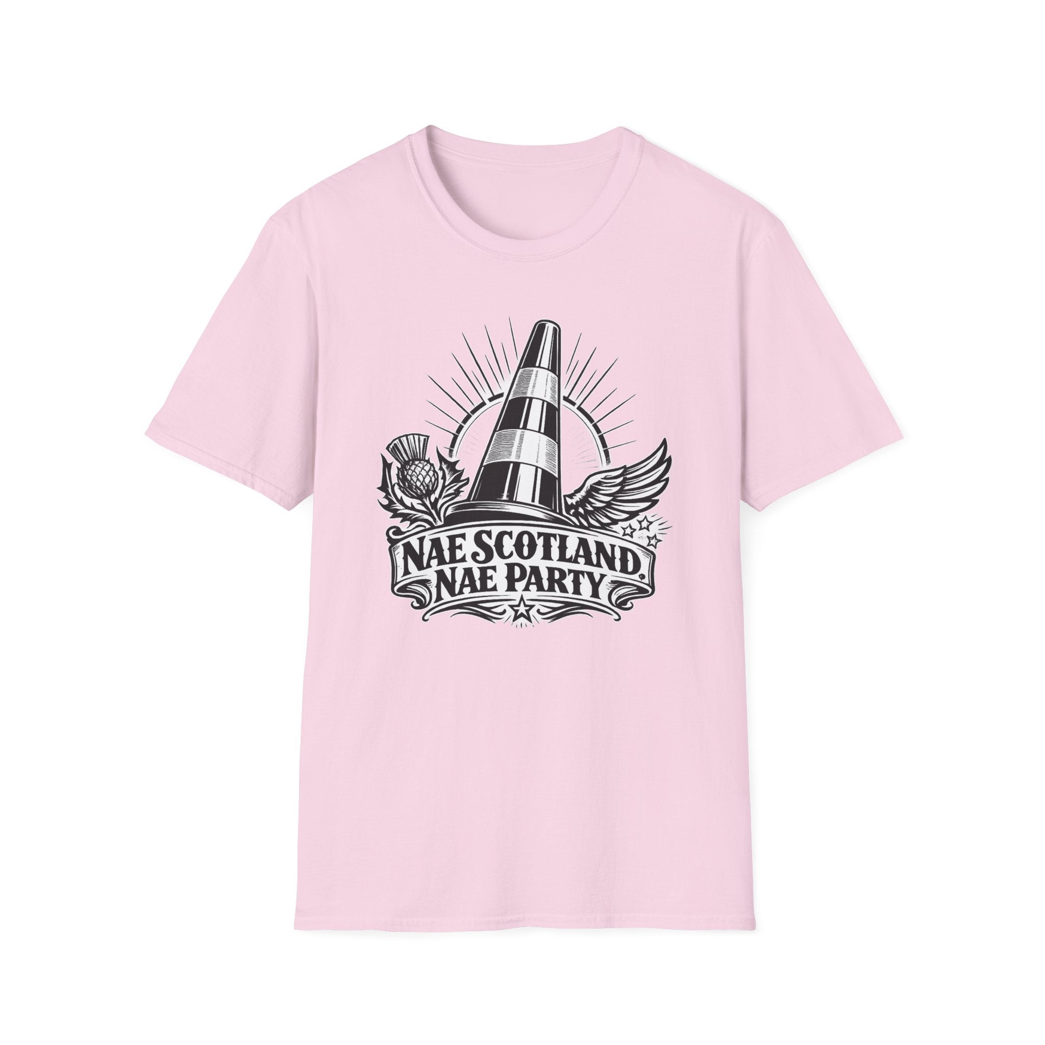 Nae Scotland, Nae Party – Thistles T-Shirt