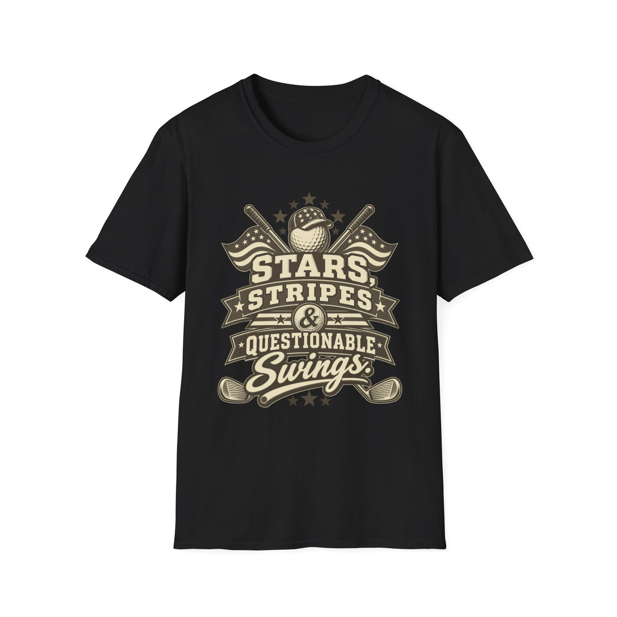 Stars Stripes Mono T-Shirt