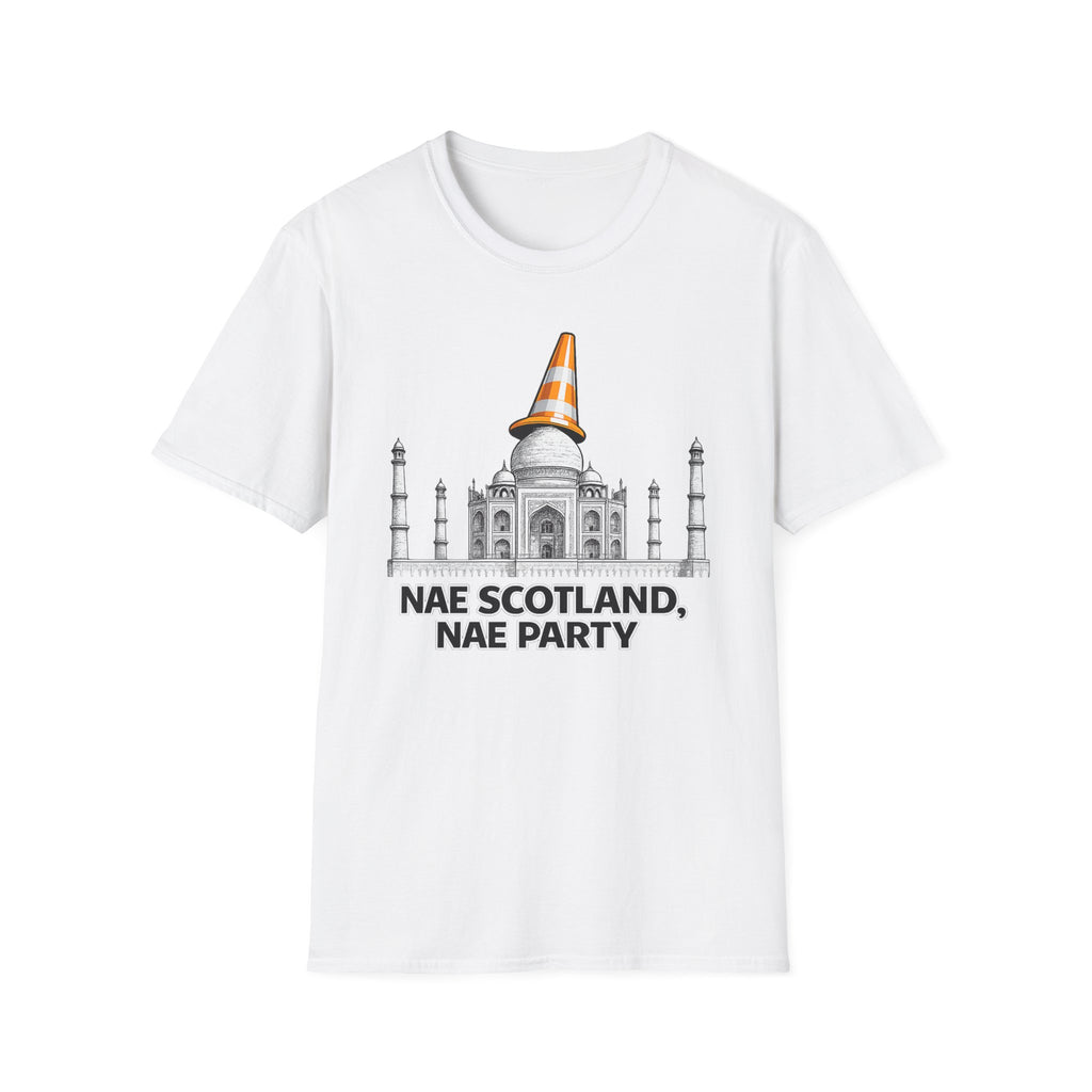 Copy of Nae Scotland, Nae Party – Taj Mahal Cone T-Shirt