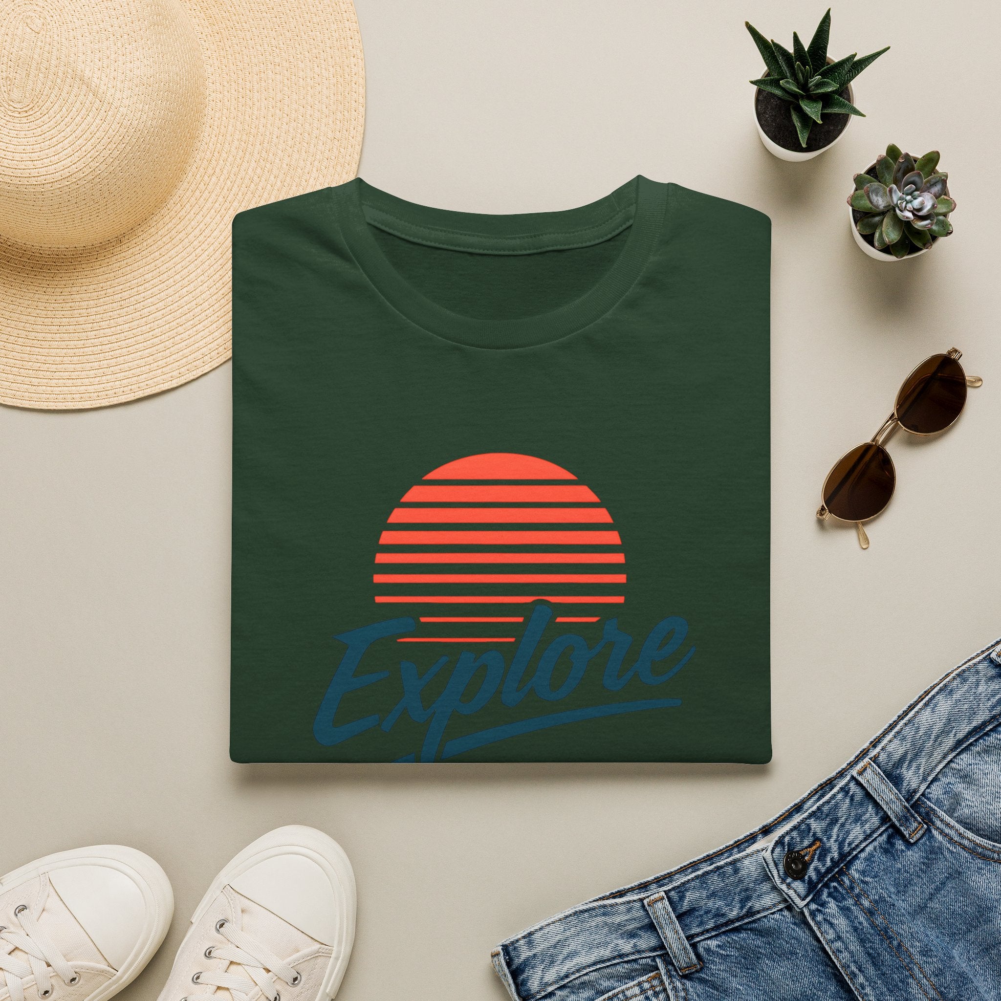 Explore Sunset Logo T-Shirt