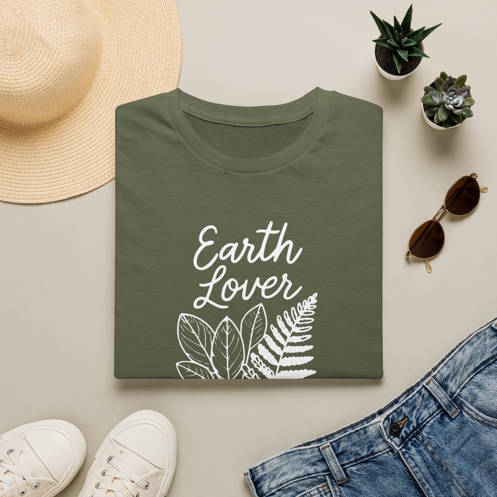 Earth Lover Leaves T-Shirt