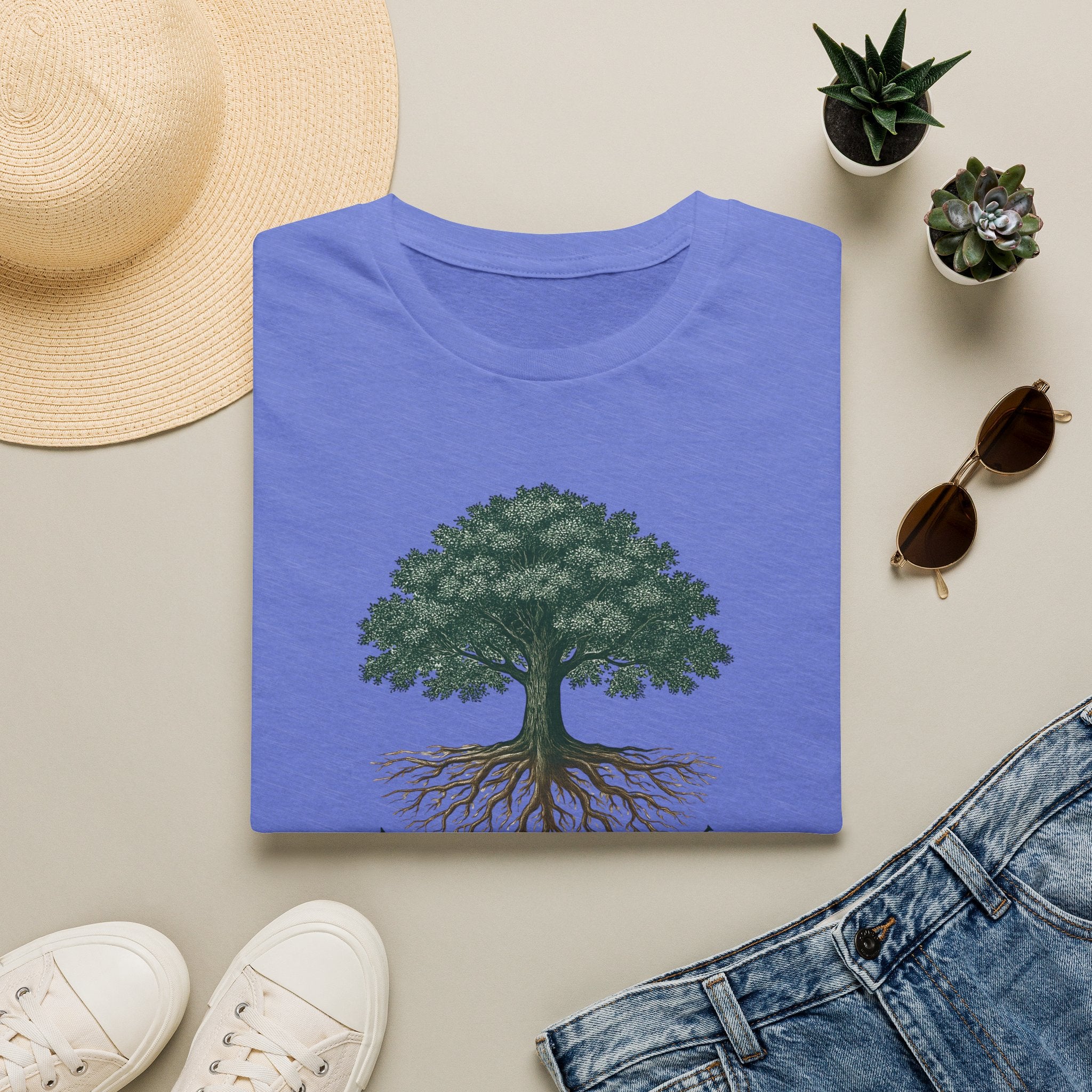 Tree with Exposed Roots T-Shirt