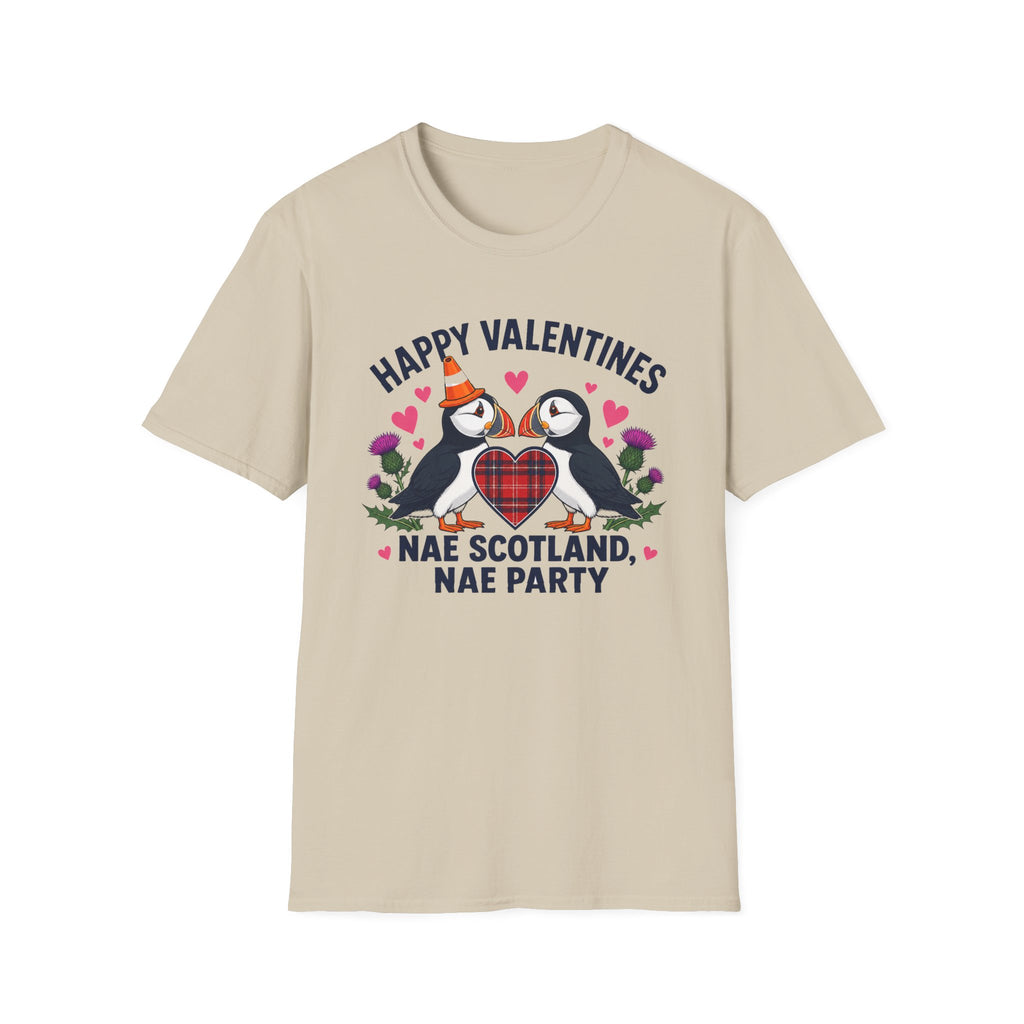 Valentines Puffins T-Shirt