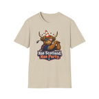 Highland Cow Golfer T-Shirt