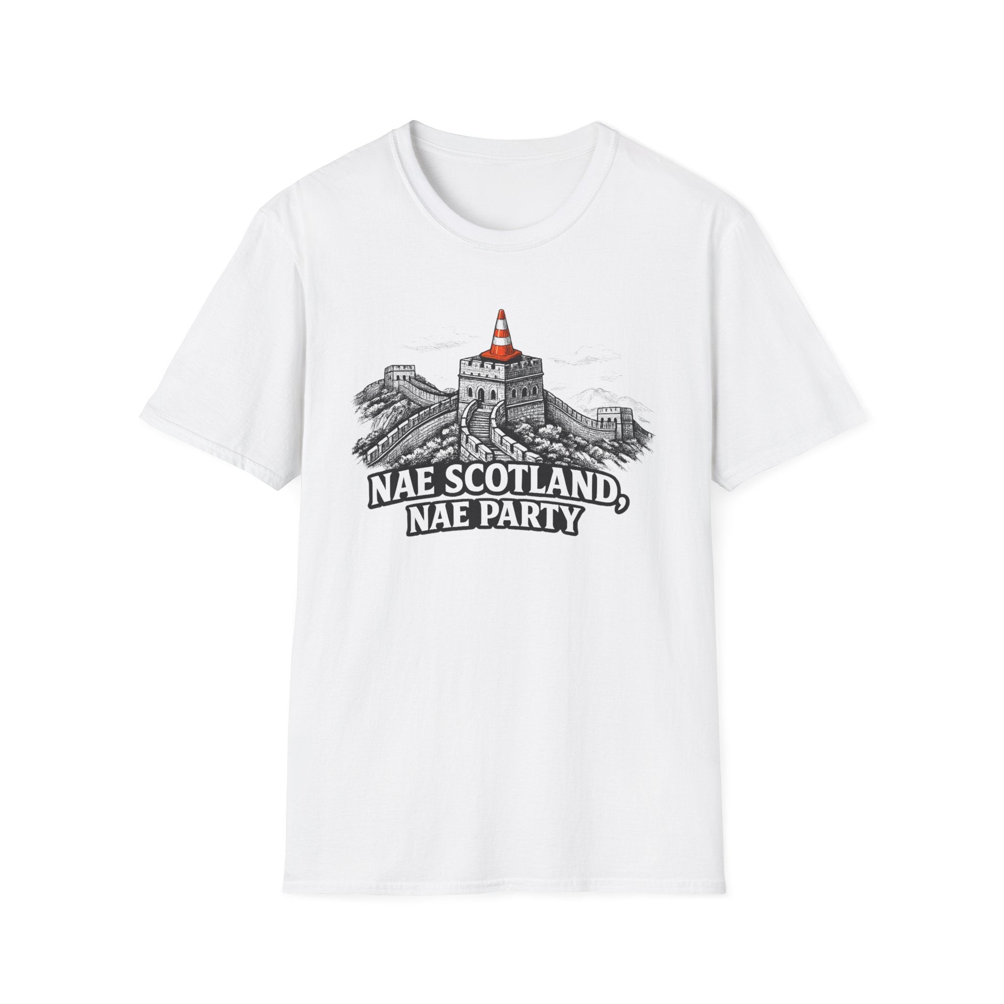 Nae Scotland, Nae Party – Great Wall Cone T-Shirt