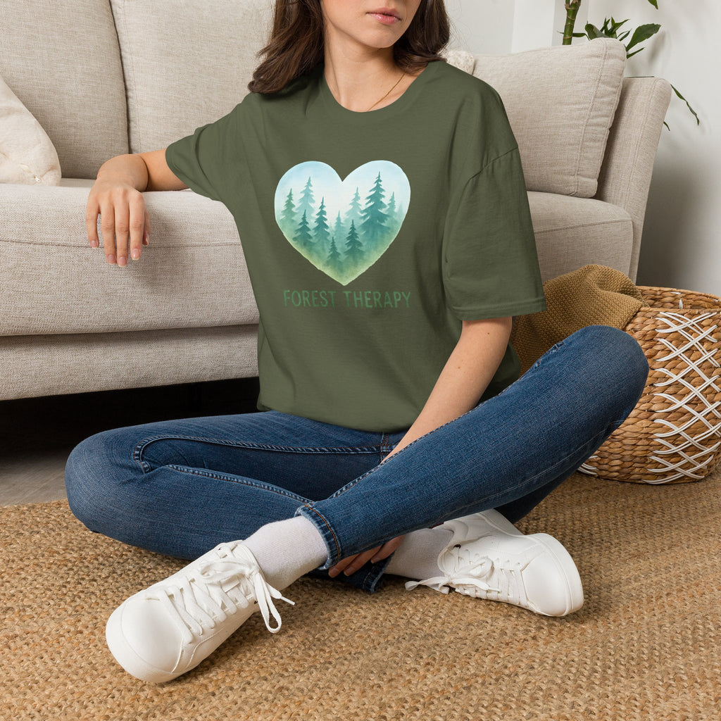 Forest Therapy Heart T-Shirt