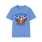 Nae Scotland, Nae Party – Scottish-American Thistle Cone T-Shirt