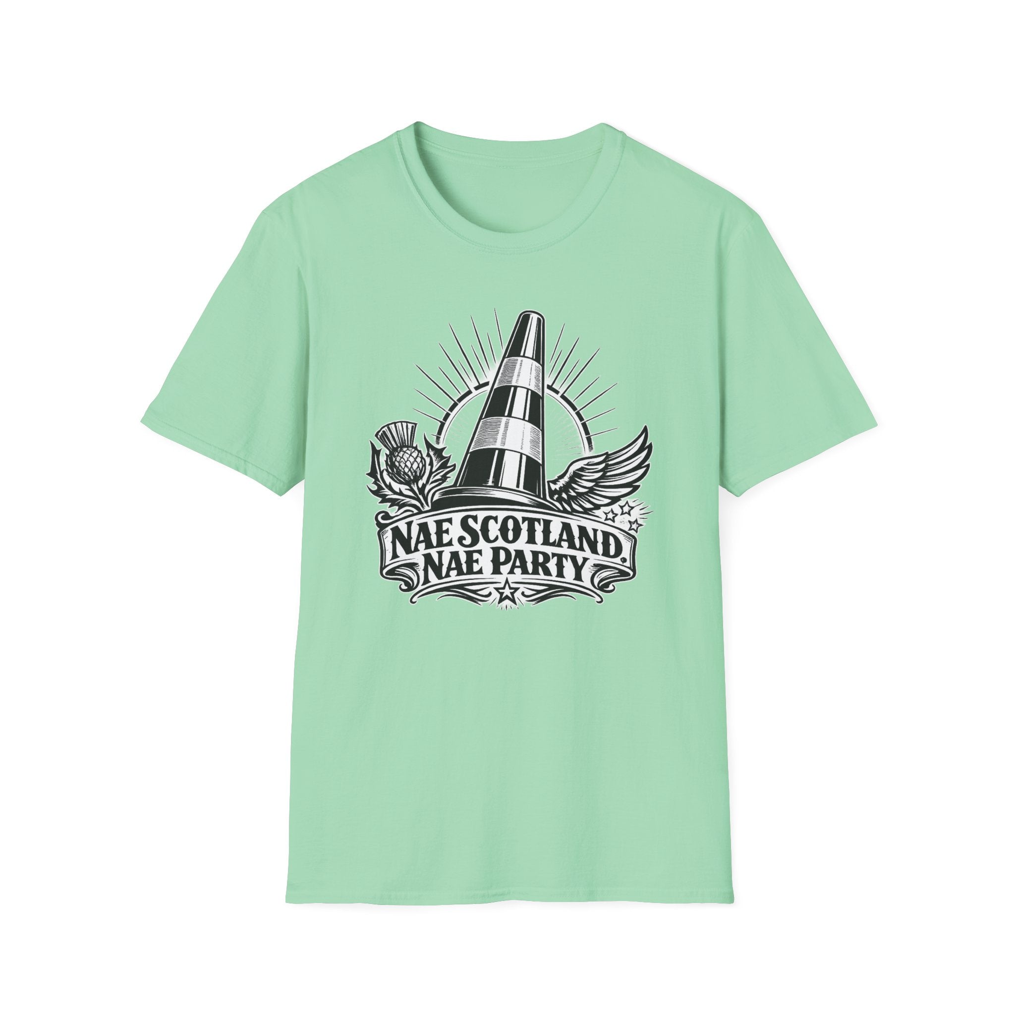 Nae Scotland, Nae Party – Thistles T-Shirt