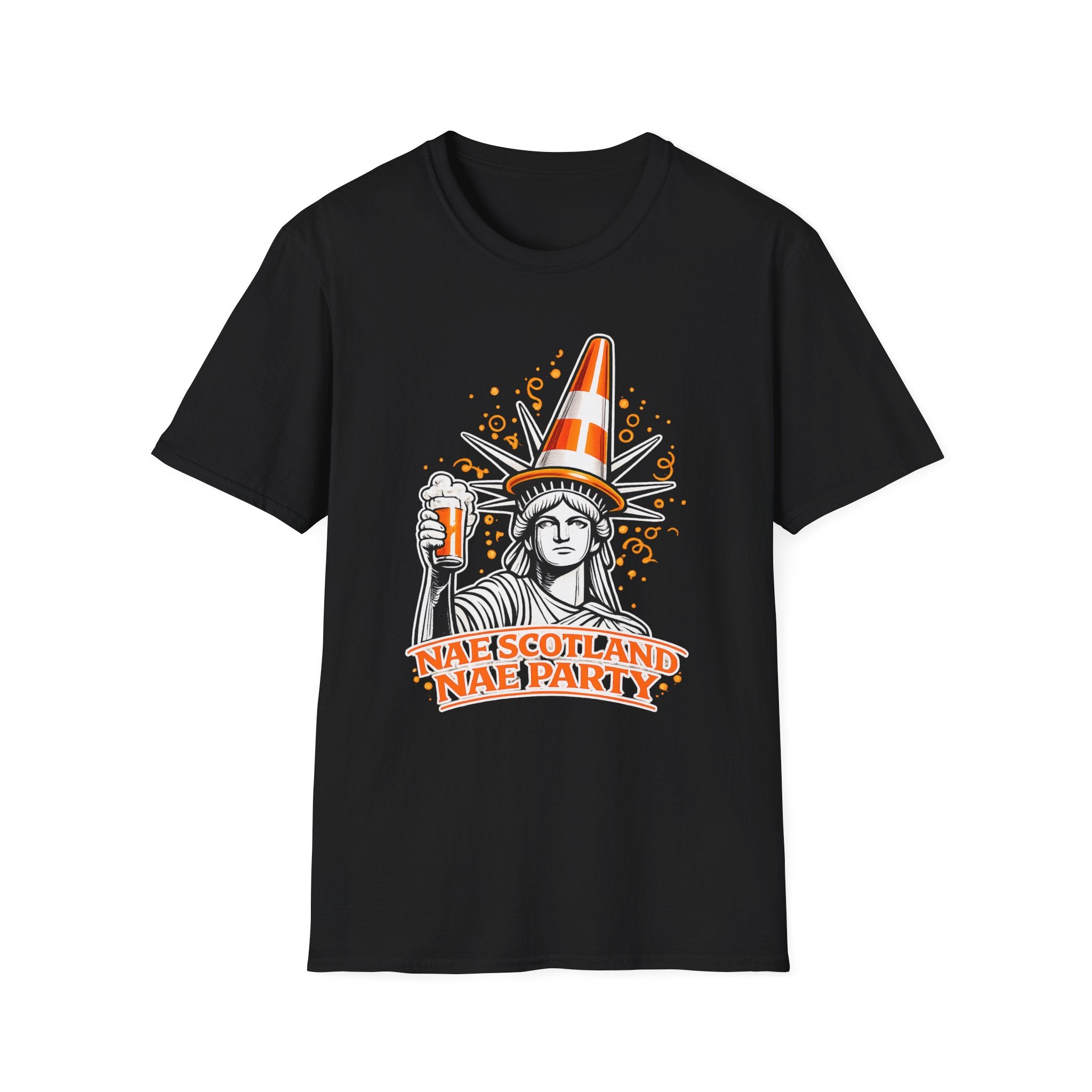 Nae Scotland, Nae Party – Liberty Cone Pint T-Shirt