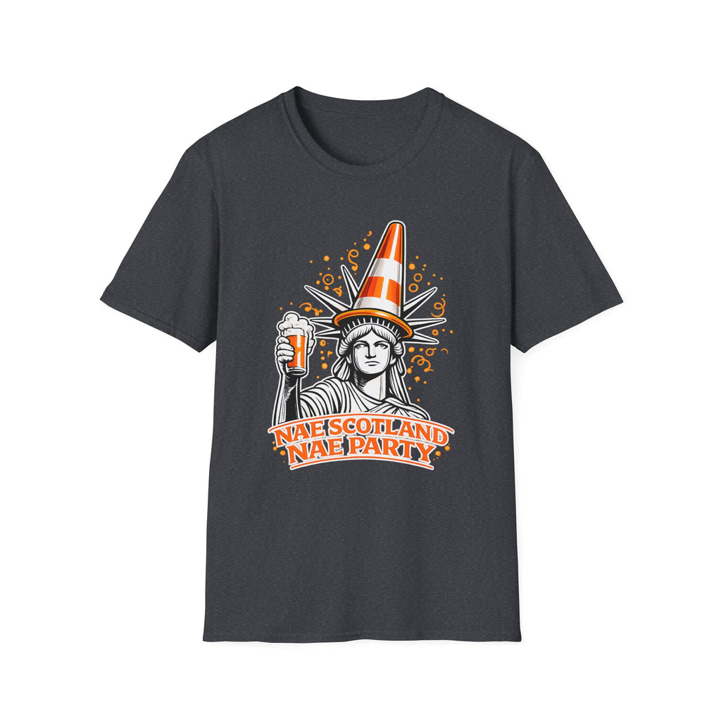 Nae Scotland, Nae Party – Liberty Cone Pint T-Shirt