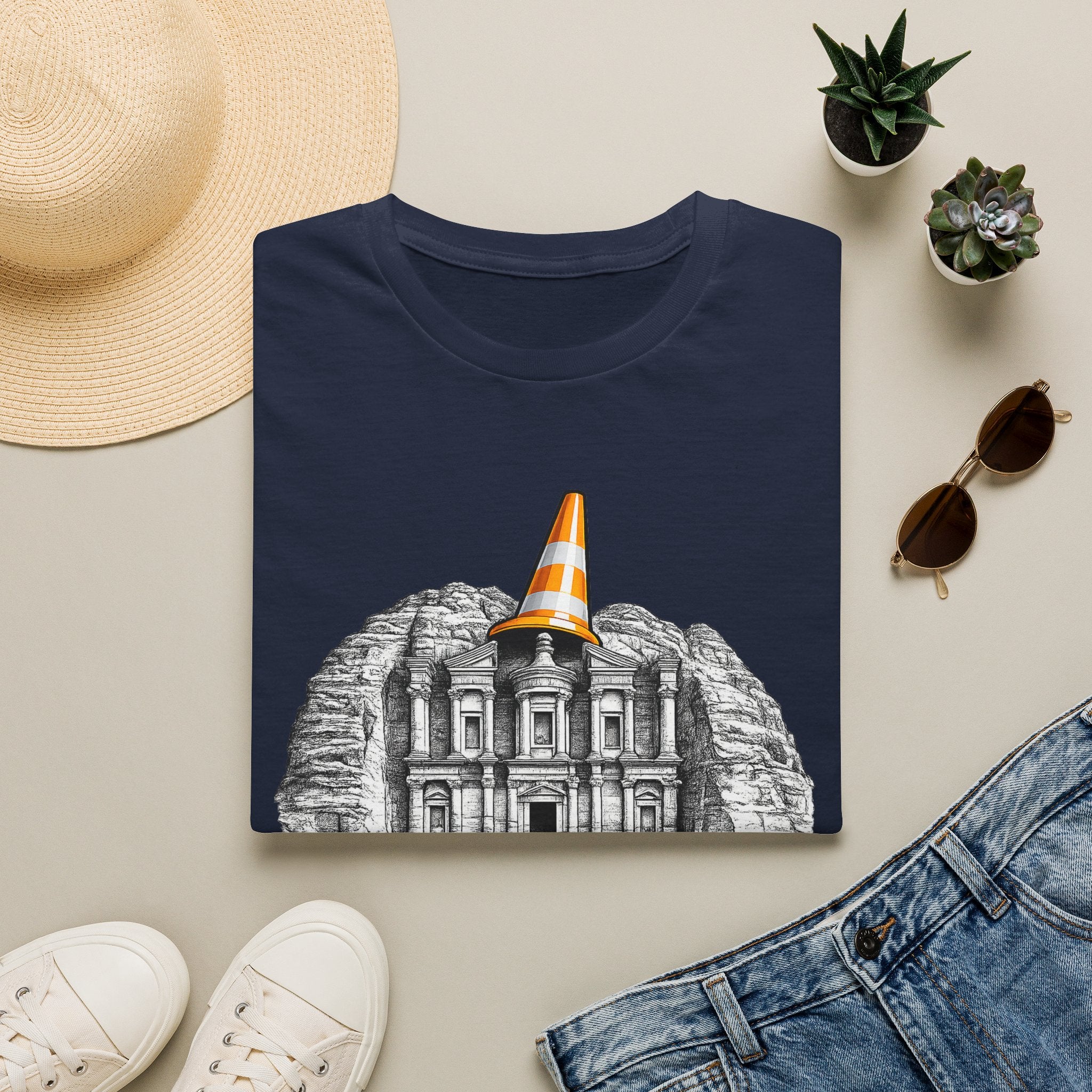Nae Scotland Nae Party – Petra Treasury Cone T-Shirt