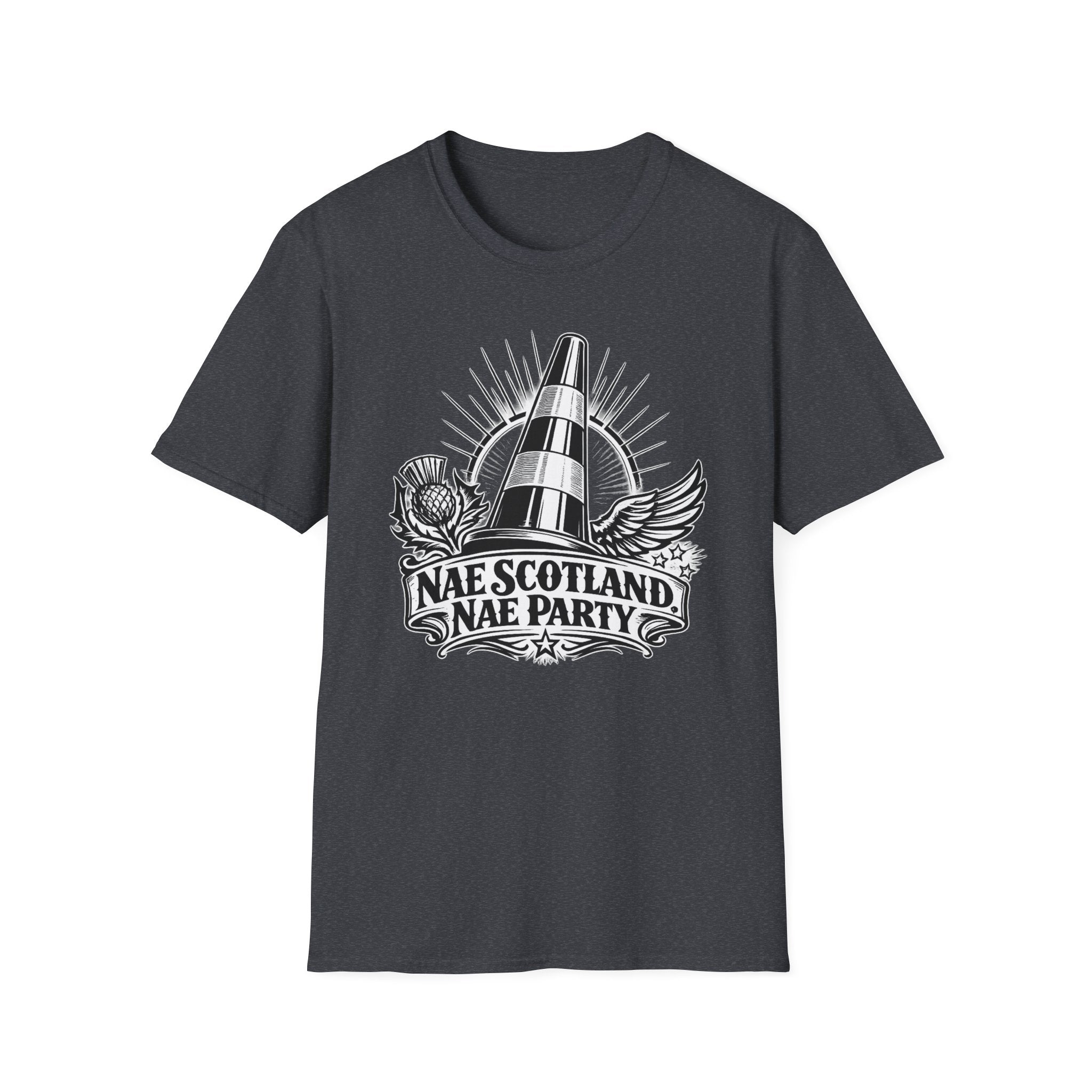 Nae Scotland, Nae Party – Thistles T-Shirt