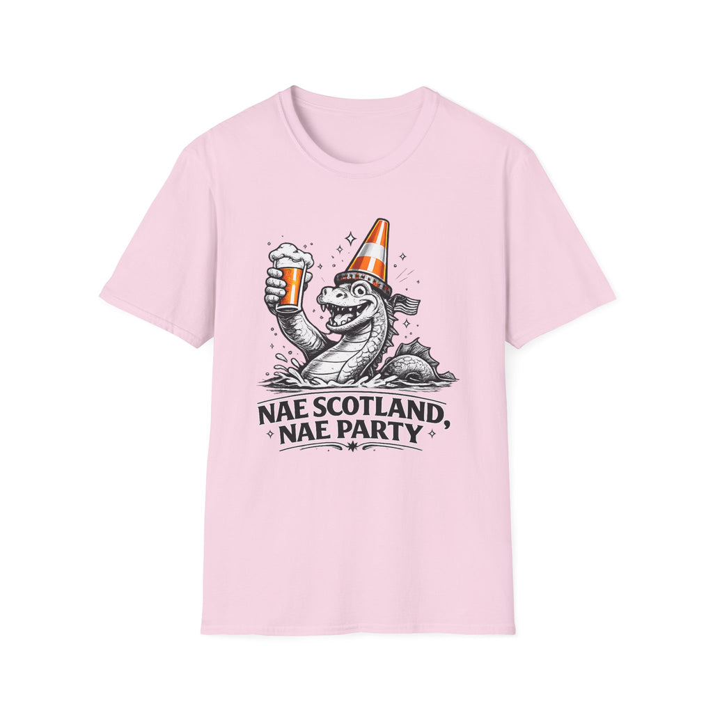 Nae Scotland, Nae Party – Nessie Cone T-Shirt