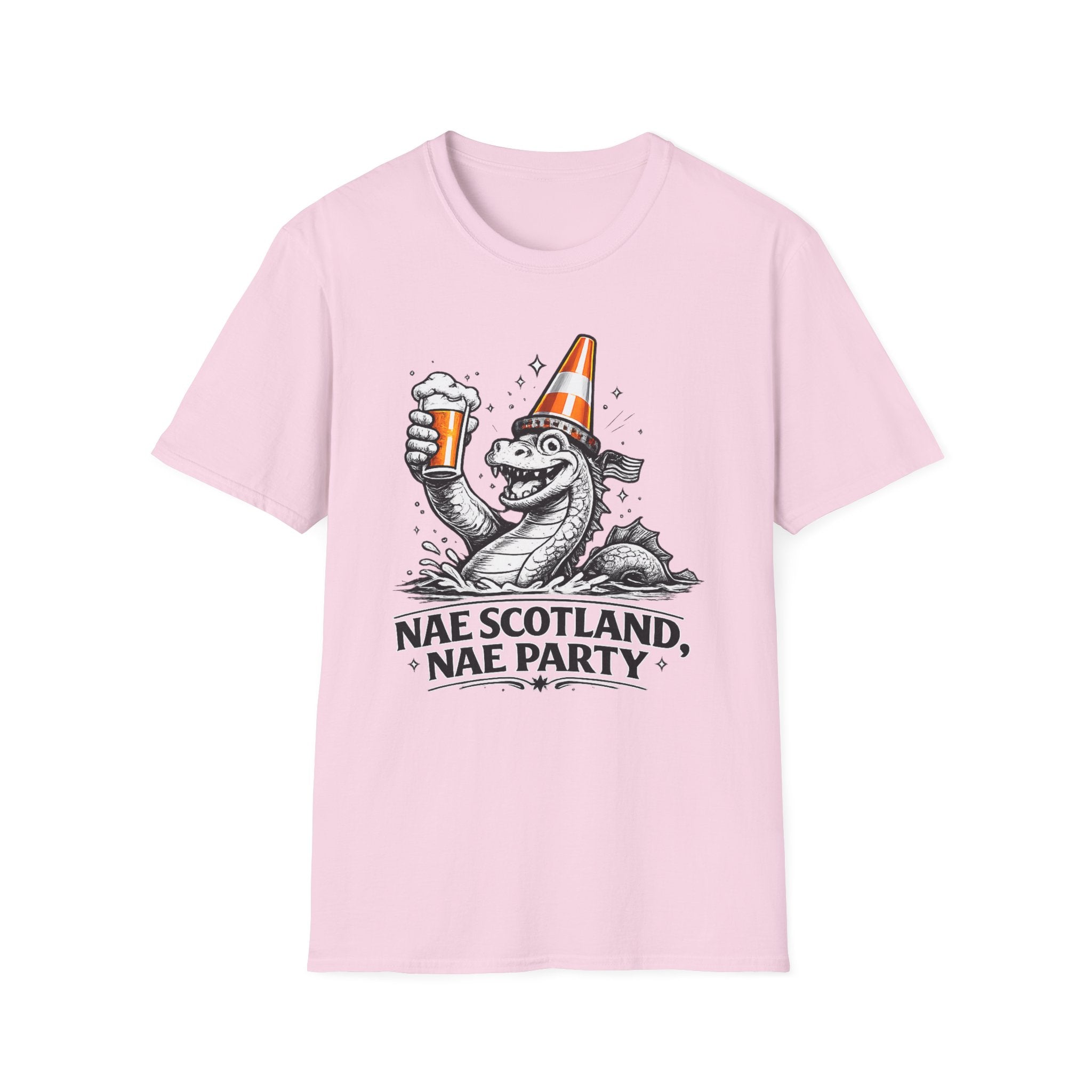 Nae Scotland, Nae Party – Nessie Cone T-Shirt
