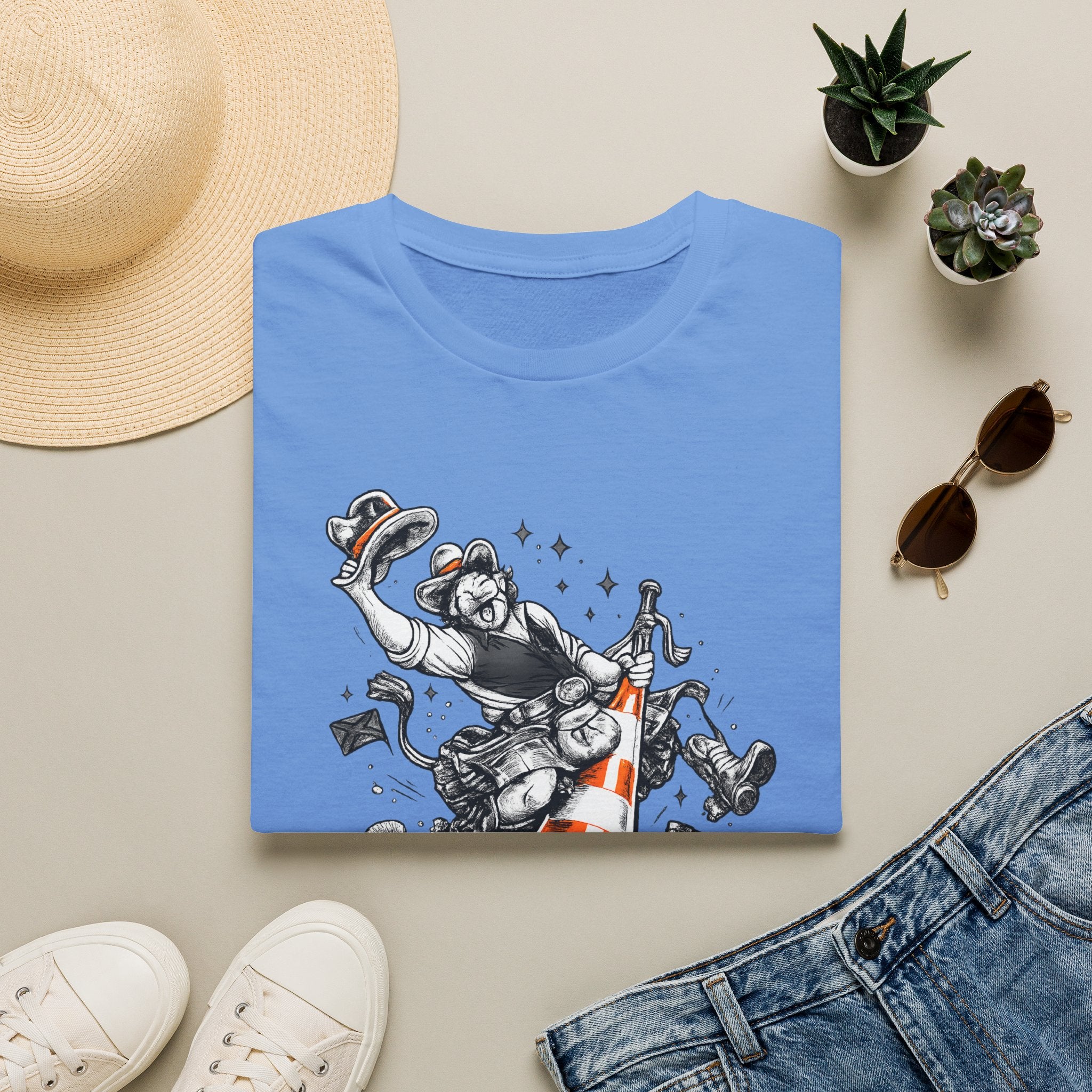 Nae Scotland, Nae Party – Scottish Cowboy Cone T-Shirt