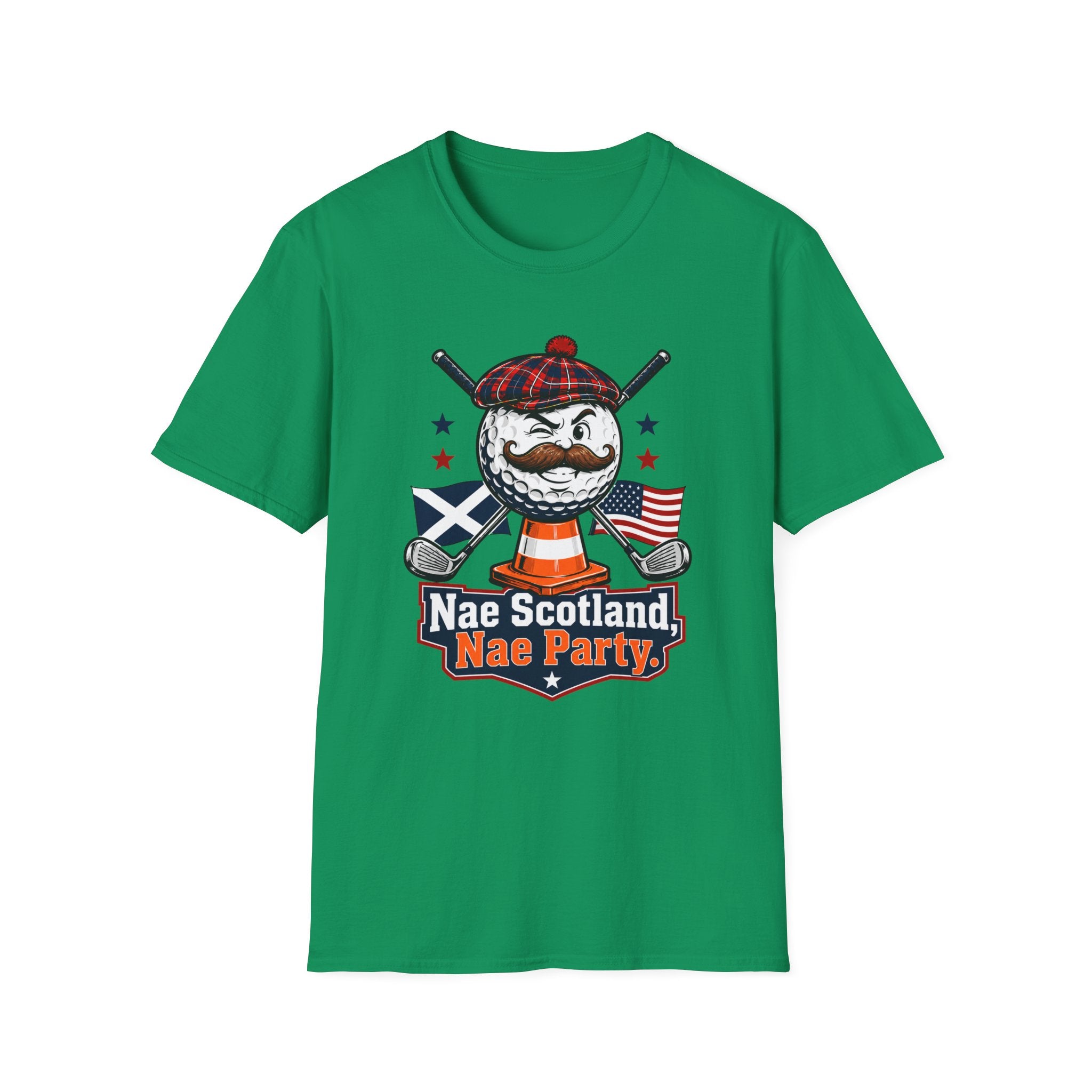 Golf Ball USA Scotland T-Shirt