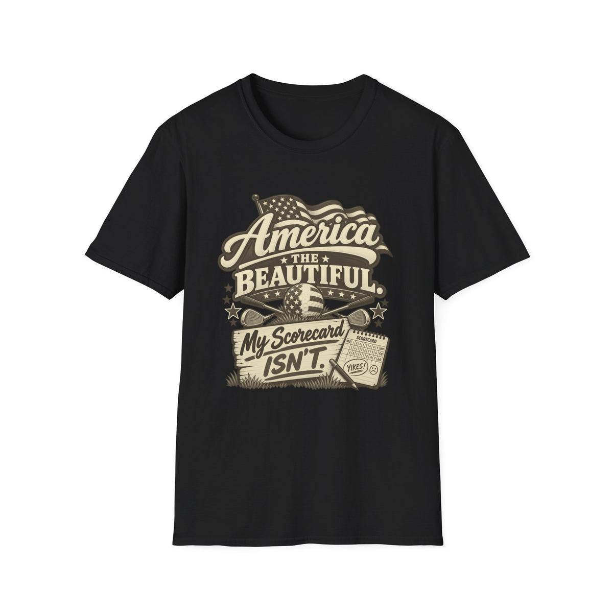 America Beautiful Mono T-Shirt