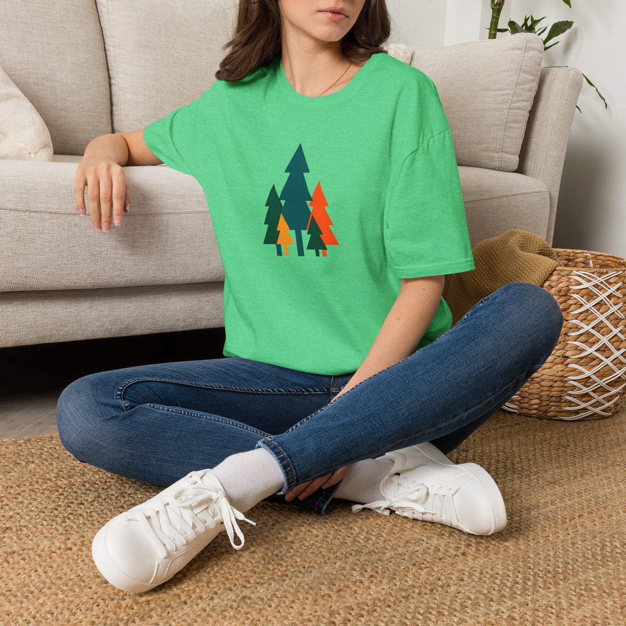 Colorful pine trees T-Shirt