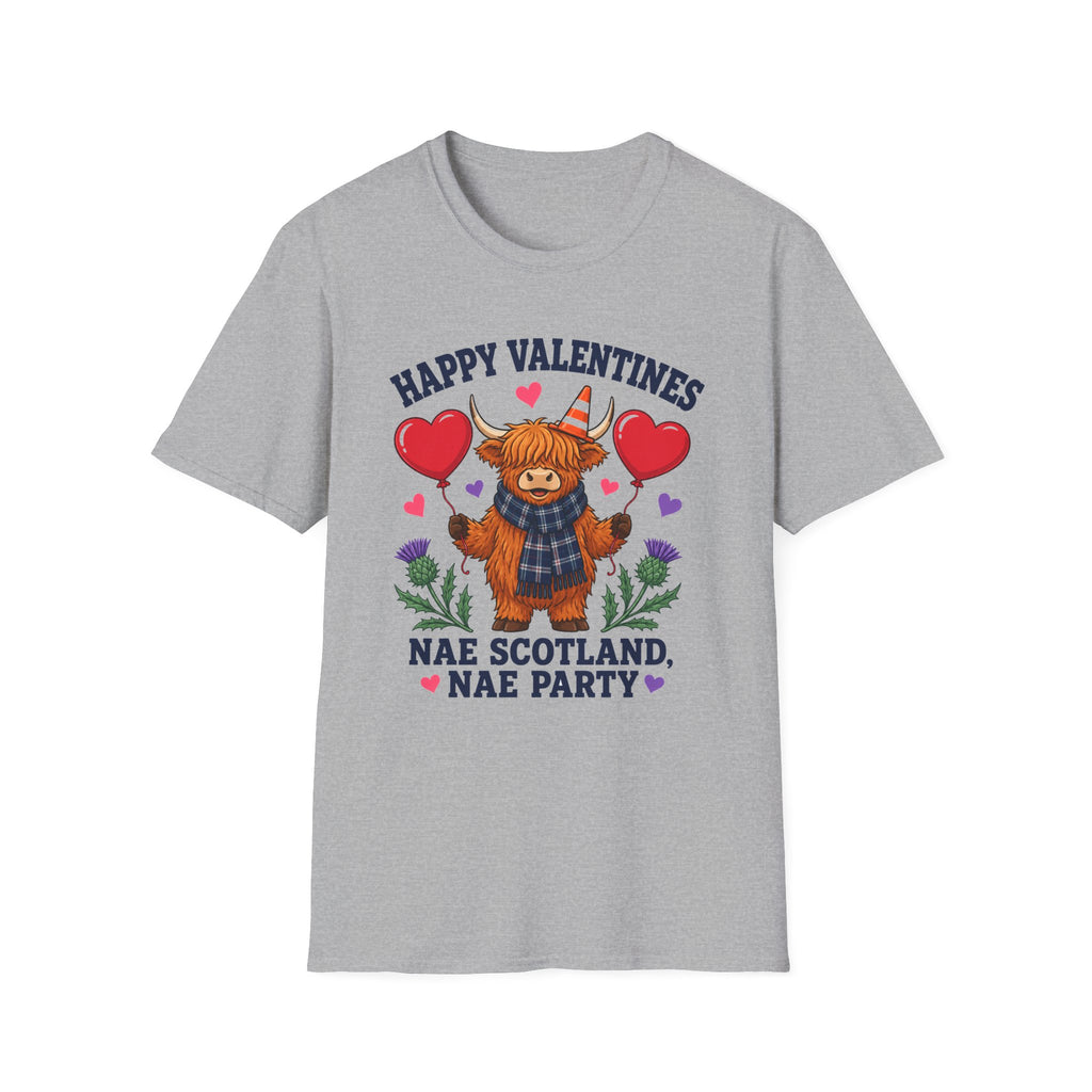 Valentines Highland Cow T-Shirt