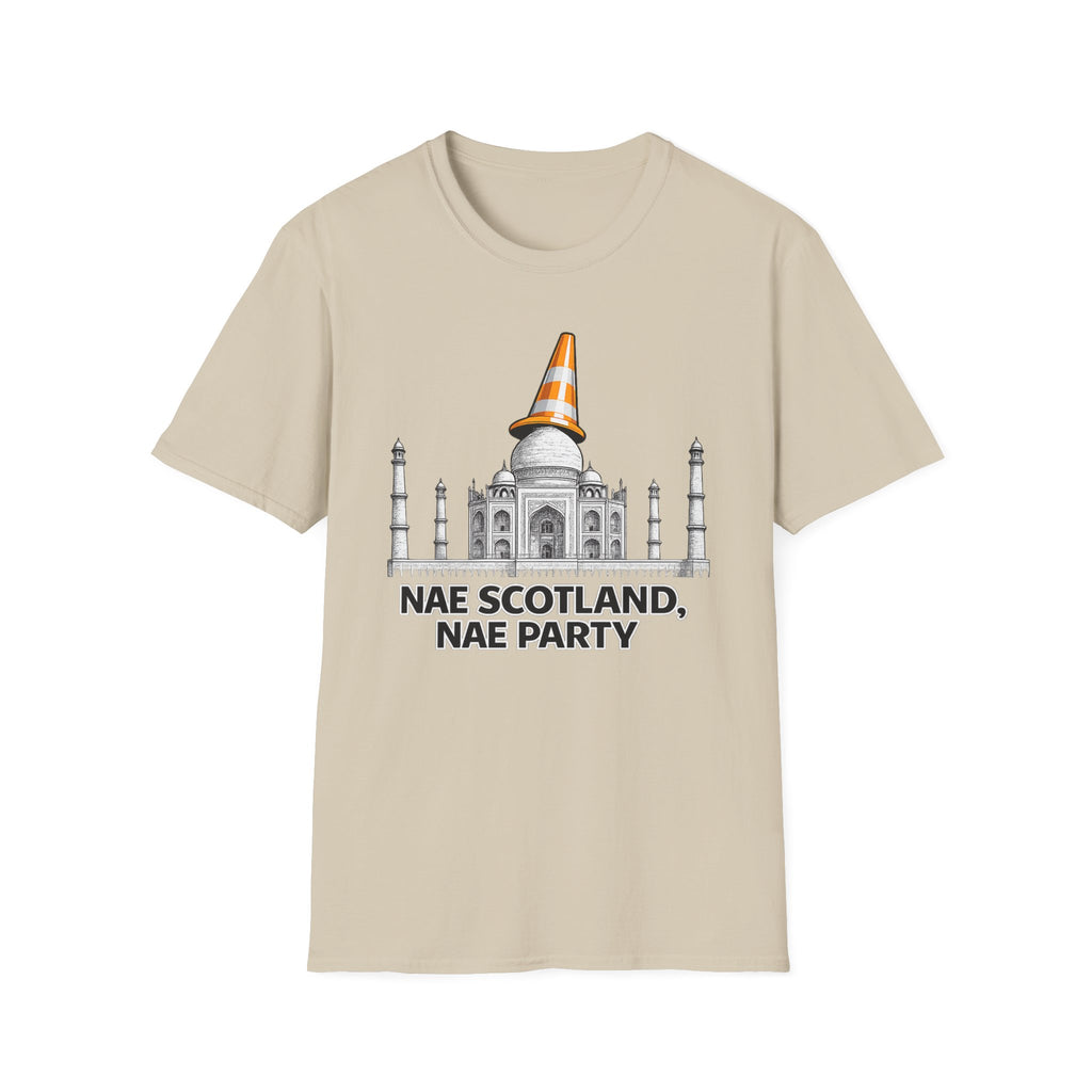 Copy of Nae Scotland, Nae Party – Taj Mahal Cone T-Shirt