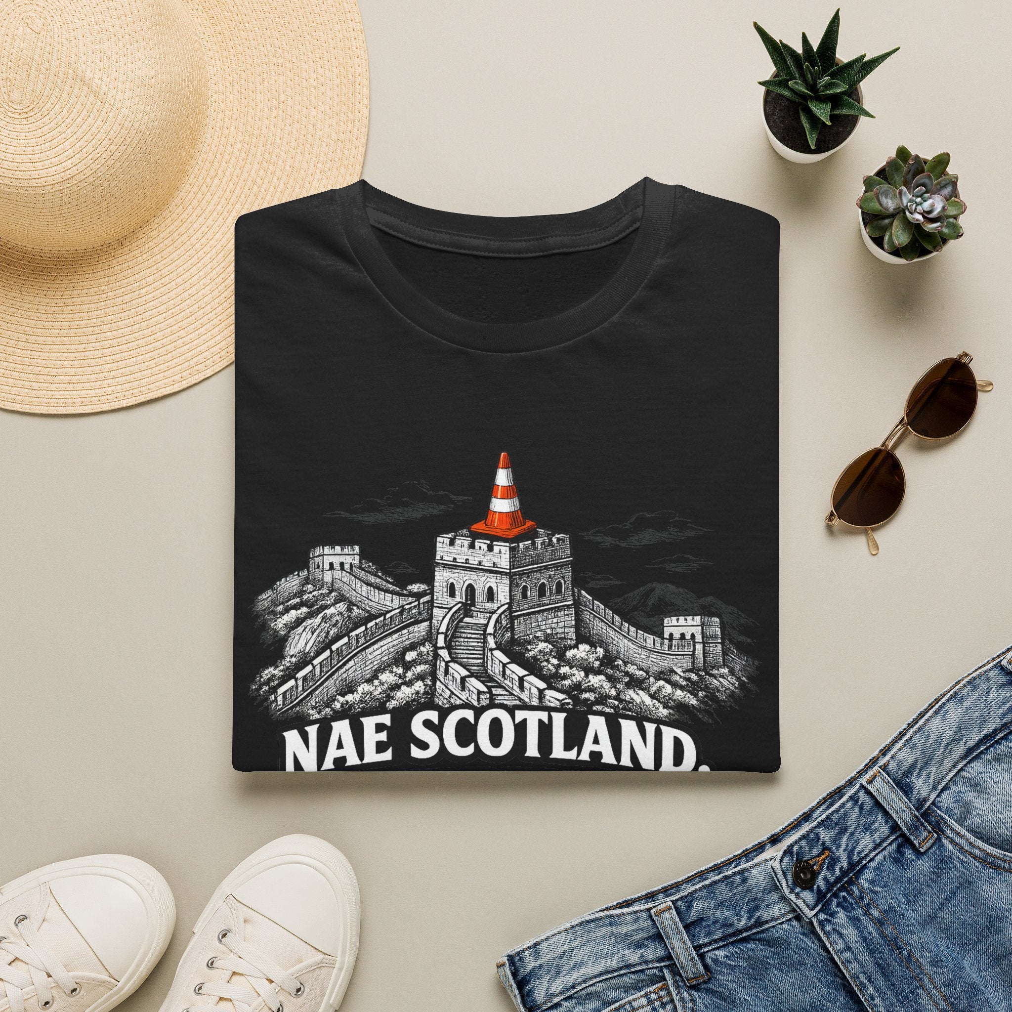 Nae Scotland, Nae Party – Great Wall Cone T-Shirt