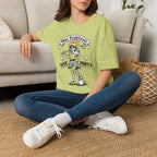 Nae Scotland, Nae Party – Highland Lass Cone Golfer T-Shirt