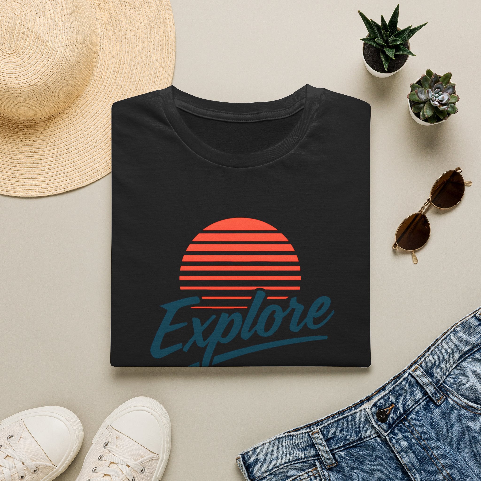 Explore Sunset Logo T-Shirt