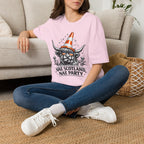 Nae Scotland, Nae Party – Highland Cow Cone T-Shirt