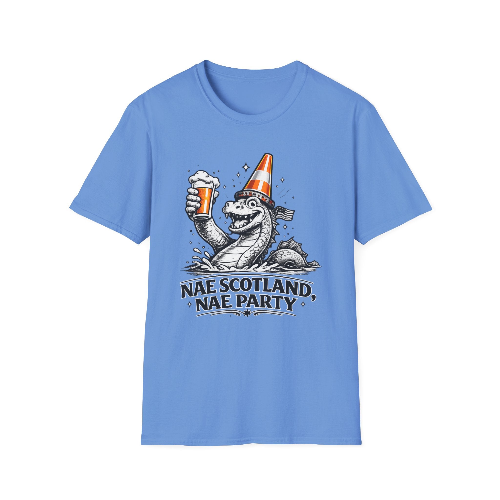 Nae Scotland, Nae Party – Nessie Cone T-Shirt