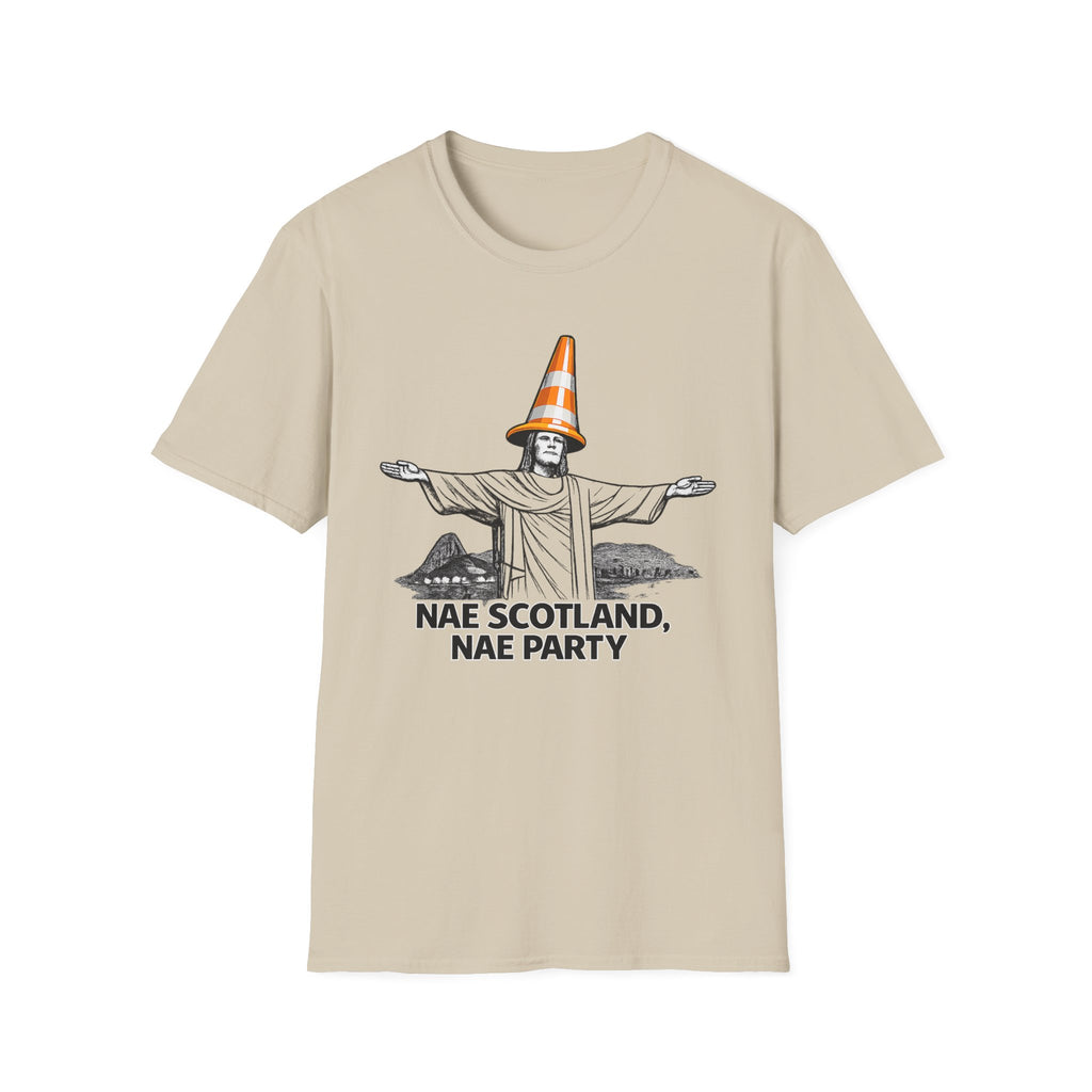 Copy of Nae Scotland, Nae Party – Tartan Pickleball Ace T-Shirt