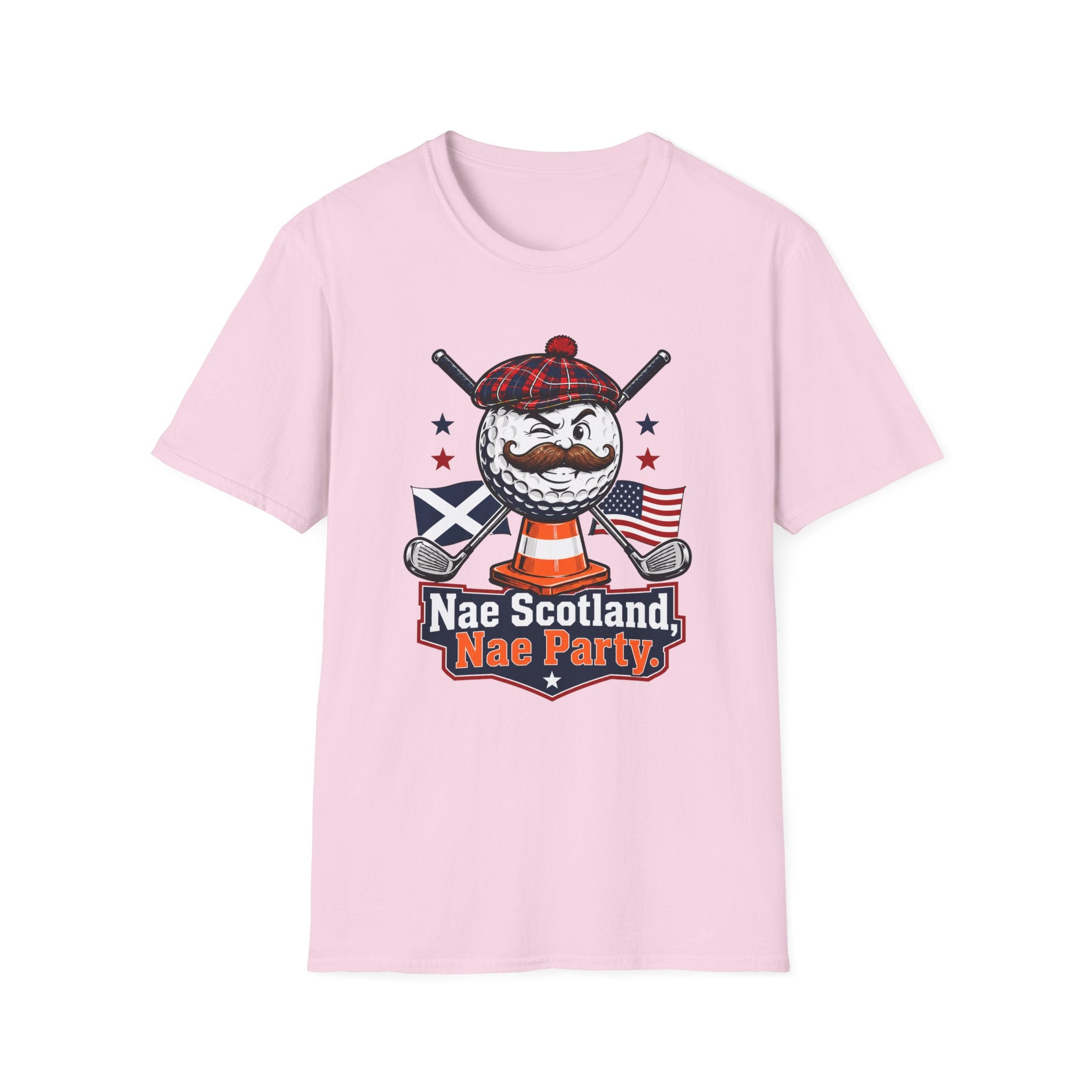 Golf Ball USA Scotland T-Shirt