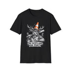 Nae Scotland, Nae Party – Highland Stag Slugger T-Shirt