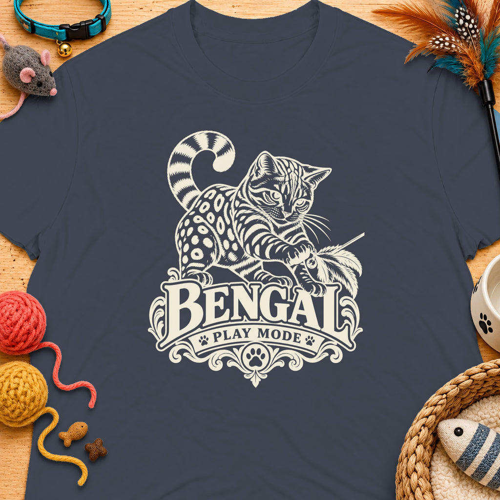 Bengal cat graphic with "BENGAL PLAY MODE" text.